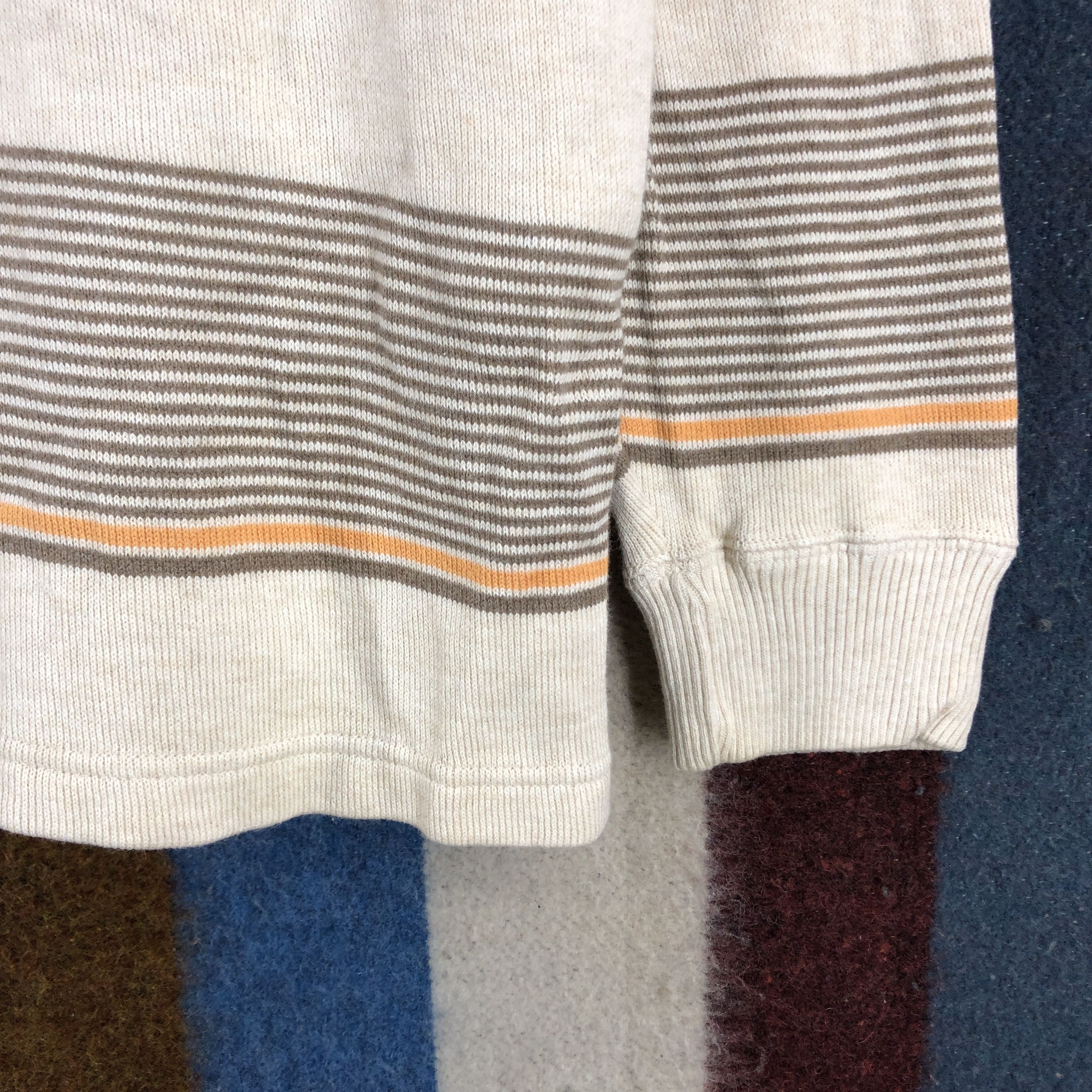 Chaps CHAPS Turtle Neck Stripe Sweatshirt #07-01 Size US M / EU 48-50 / 2 - 4 Thumbnail