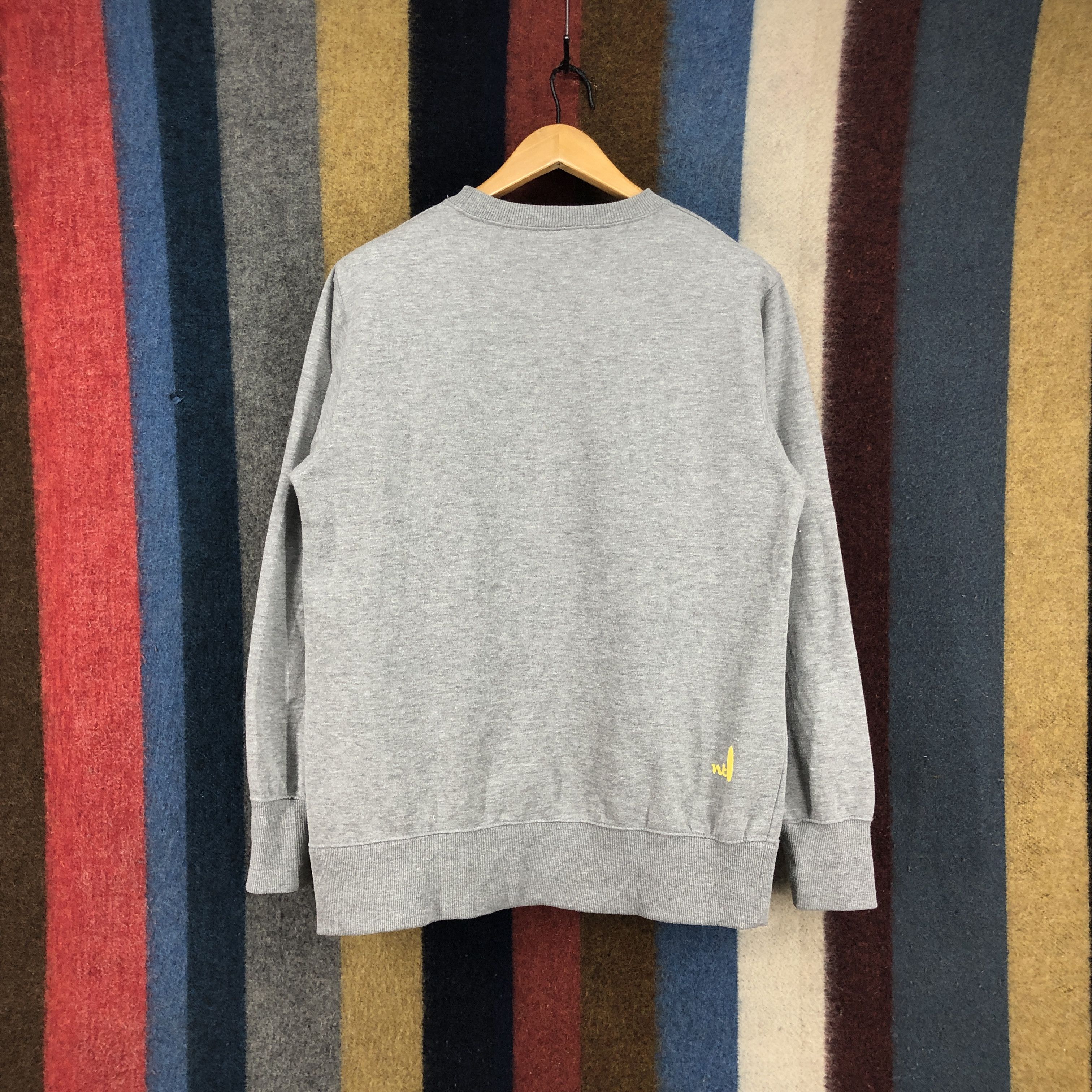 Japanese Brand NAMINORITATSUJIN Crew Neck Sweatshirt #0701/AE Size US M / EU 48-50 / 2 - 8 Thumbnail