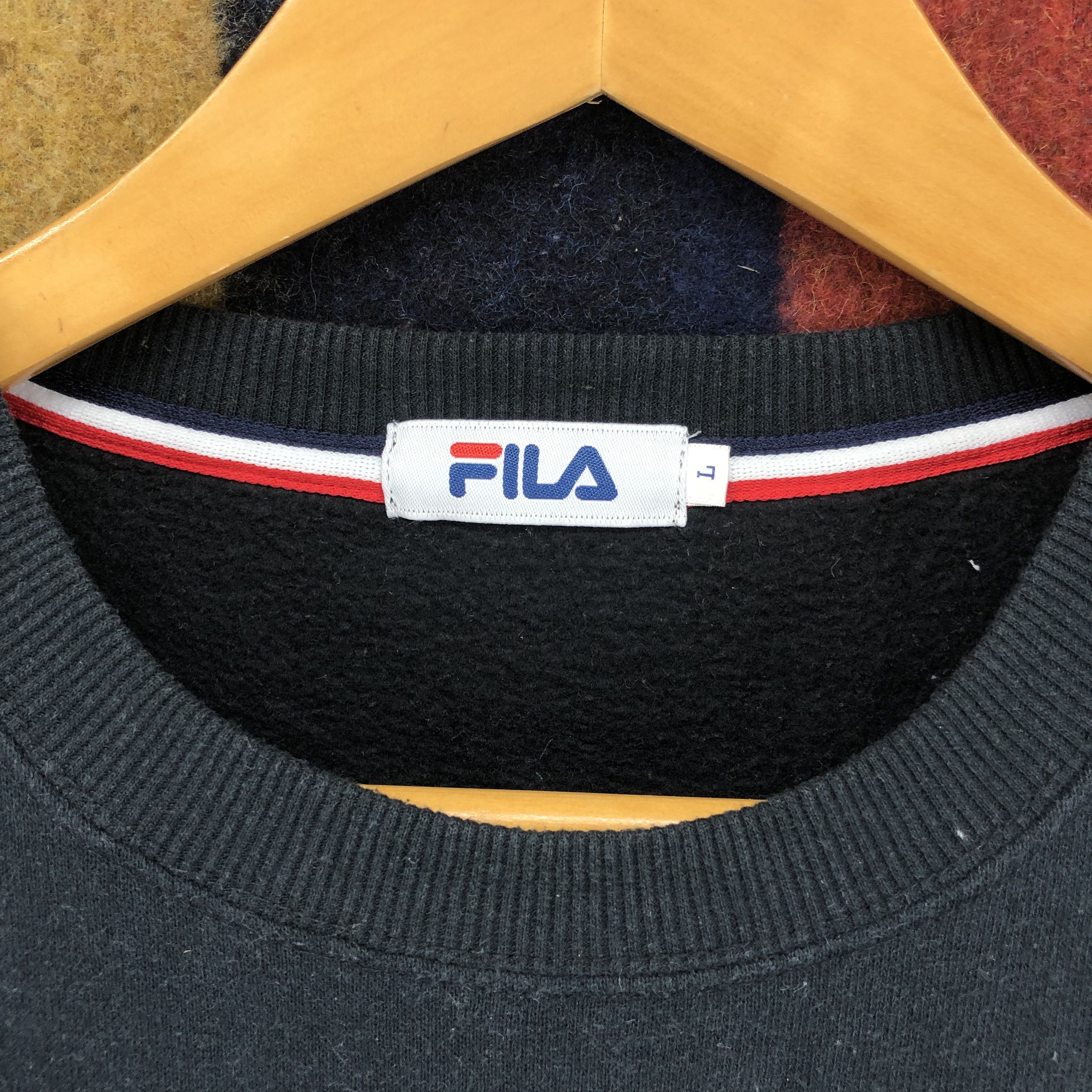 Fila FILA BIELLA ITALIA Crew Neck Sweatshirt #0261\L Size US L / EU 52-54 / 3 - 4 Thumbnail