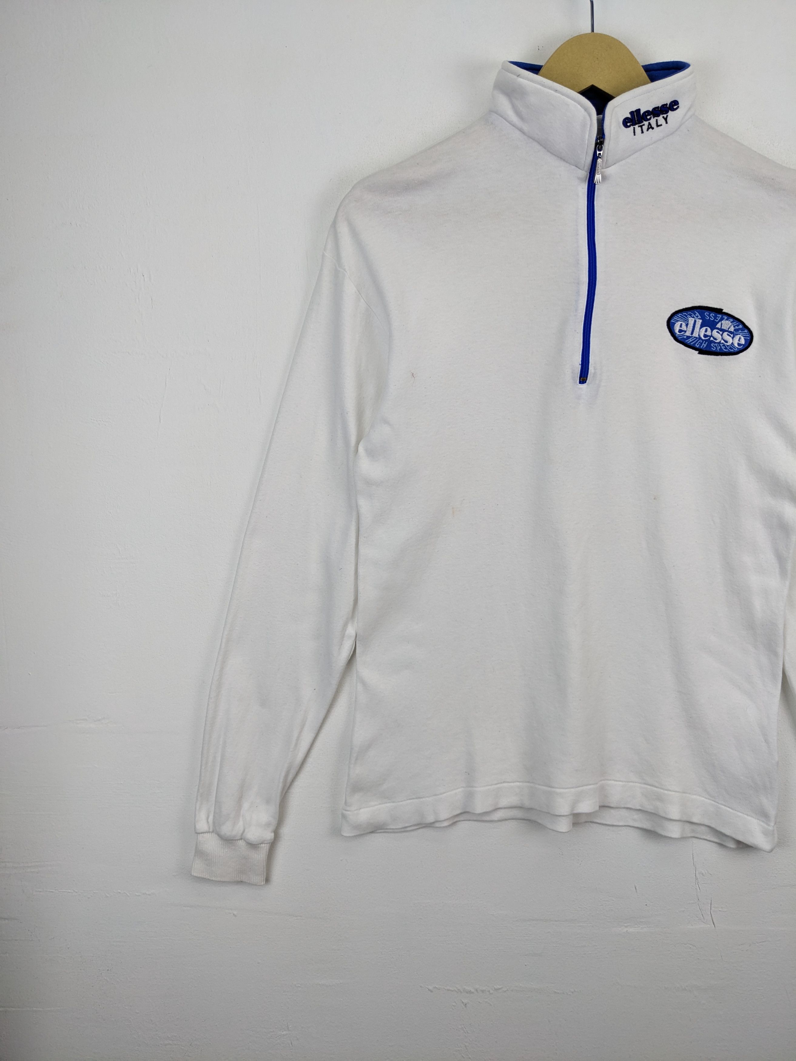 Ellesse × Goldwin × Japanese Brand Vintage Ellesse Made By Goldwin Long Sleeve Half Zip Size US S / EU 44-46 / 1 - 3 Thumbnail