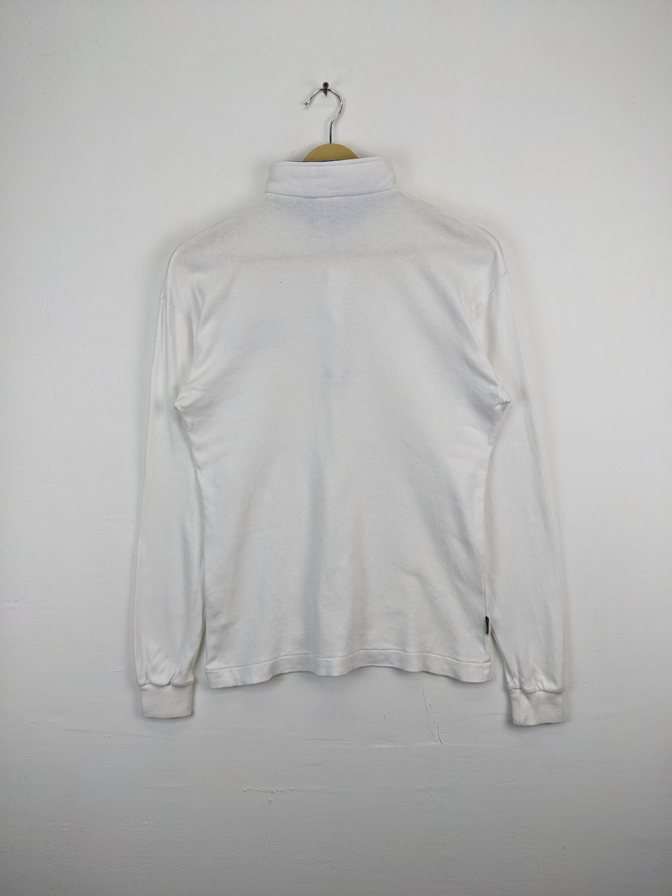 Ellesse × Goldwin × Japanese Brand Vintage Ellesse Made By Goldwin Long Sleeve Half Zip Size US S / EU 44-46 / 1 - 4 Thumbnail