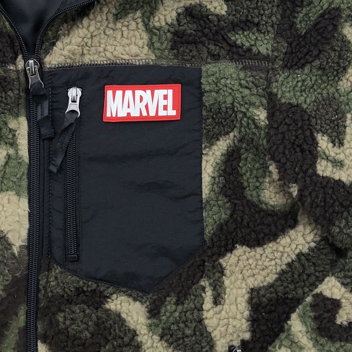 Marvel Comics Marvel Japan Camo Fleece Jacket Size US M / EU 48-50 / 2 - 5 Thumbnail