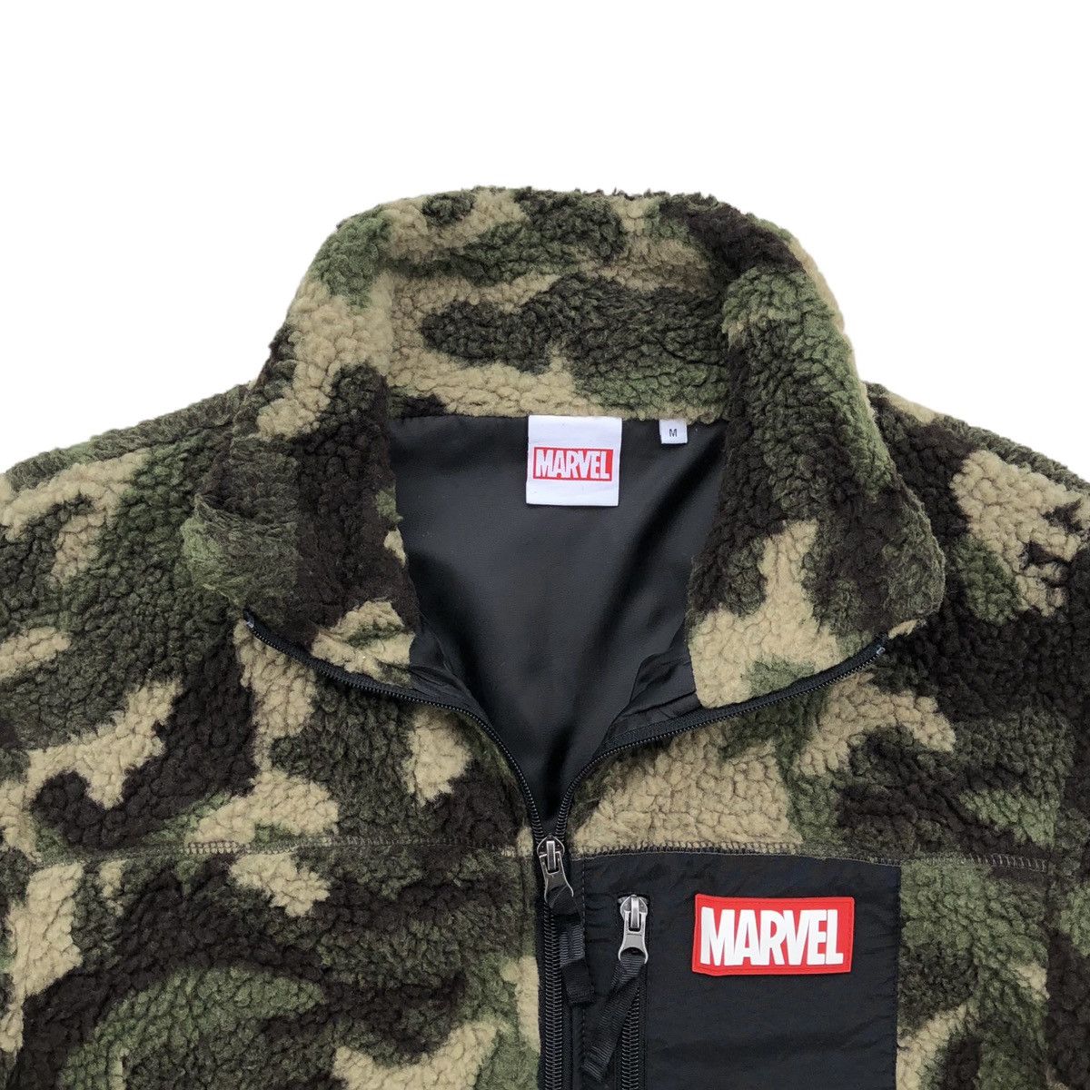 Marvel Comics Marvel Japan Camo Fleece Jacket Size US M / EU 48-50 / 2 - 9 Thumbnail