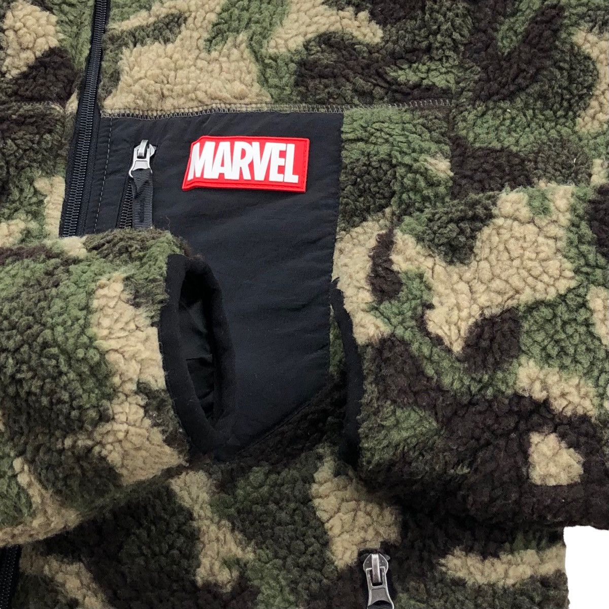 Marvel Comics Marvel Japan Camo Fleece Jacket Size US M / EU 48-50 / 2 - 13 Thumbnail