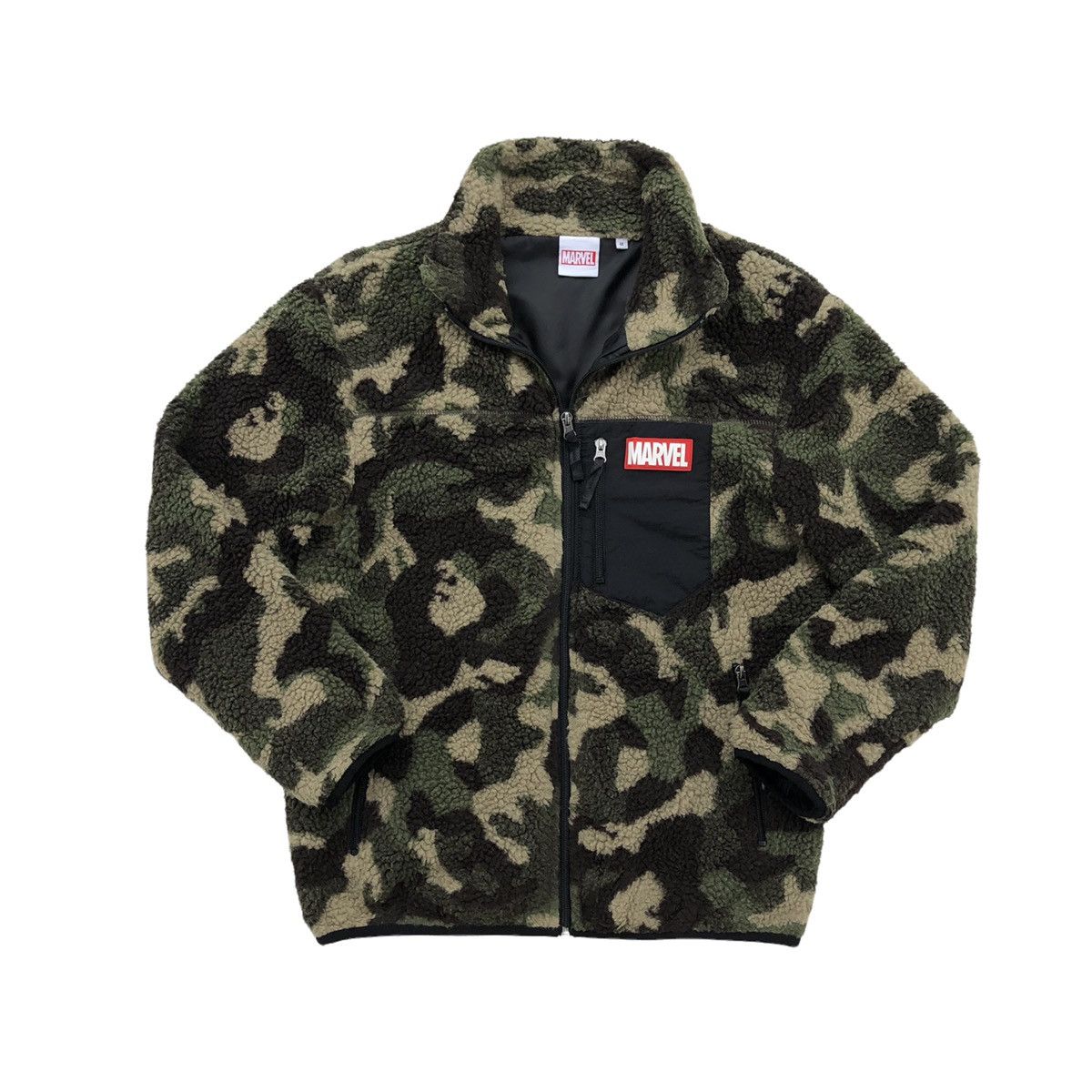 Marvel Comics Marvel Japan Camo Fleece Jacket Size US M / EU 48-50 / 2 - 6 Thumbnail