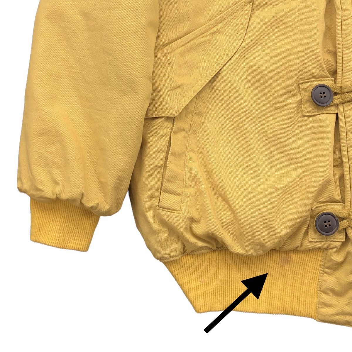 Japanese Brand Vintage Secret Radio. Code Lined Quilted Bomber Jacket Size US M / EU 48-50 / 2 - 8 Thumbnail