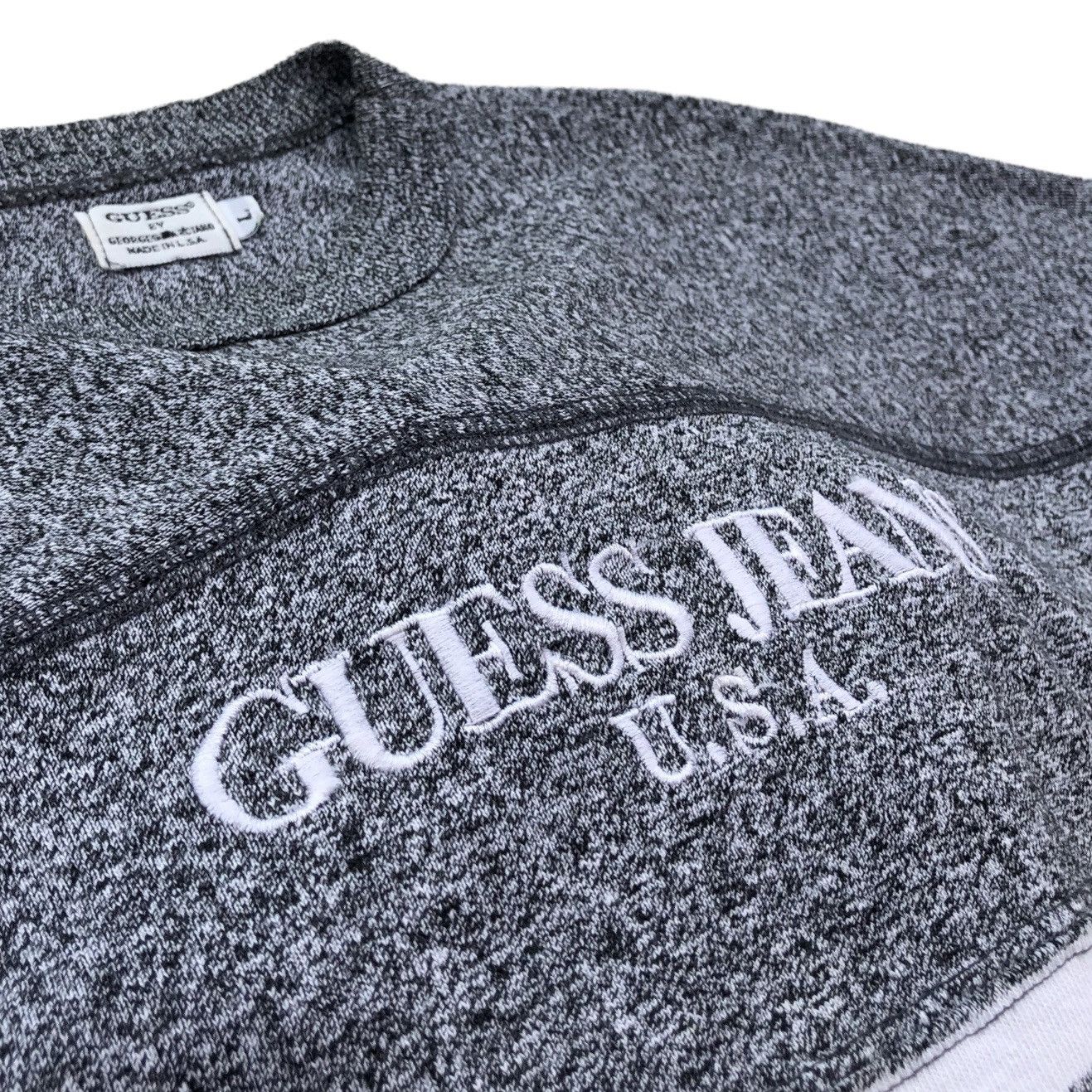 Guess Vintage 90s Guess by Georges Marciano Embroidery Sweatshirt Size US M / EU 48-50 / 2 - 7 Thumbnail