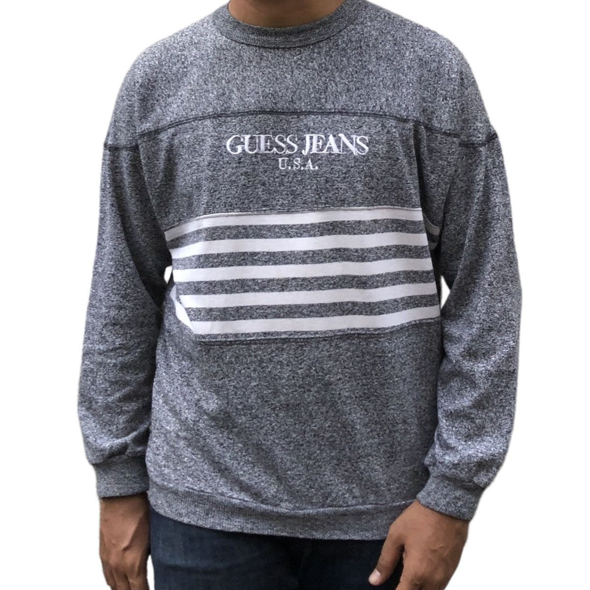 Guess Vintage 90s Guess by Georges Marciano Embroidery Sweatshirt Size US M / EU 48-50 / 2 - 3 Thumbnail