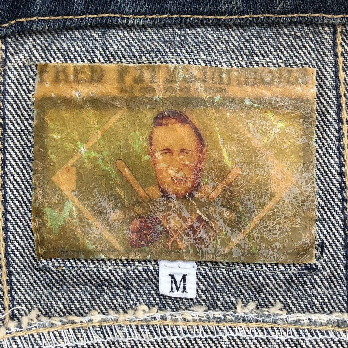 Vintage 🔥RARE🔥VTG 80s Fred Hutchinson baseball player denim jacket Size US M / EU 48-50 / 2 - 18 Thumbnail