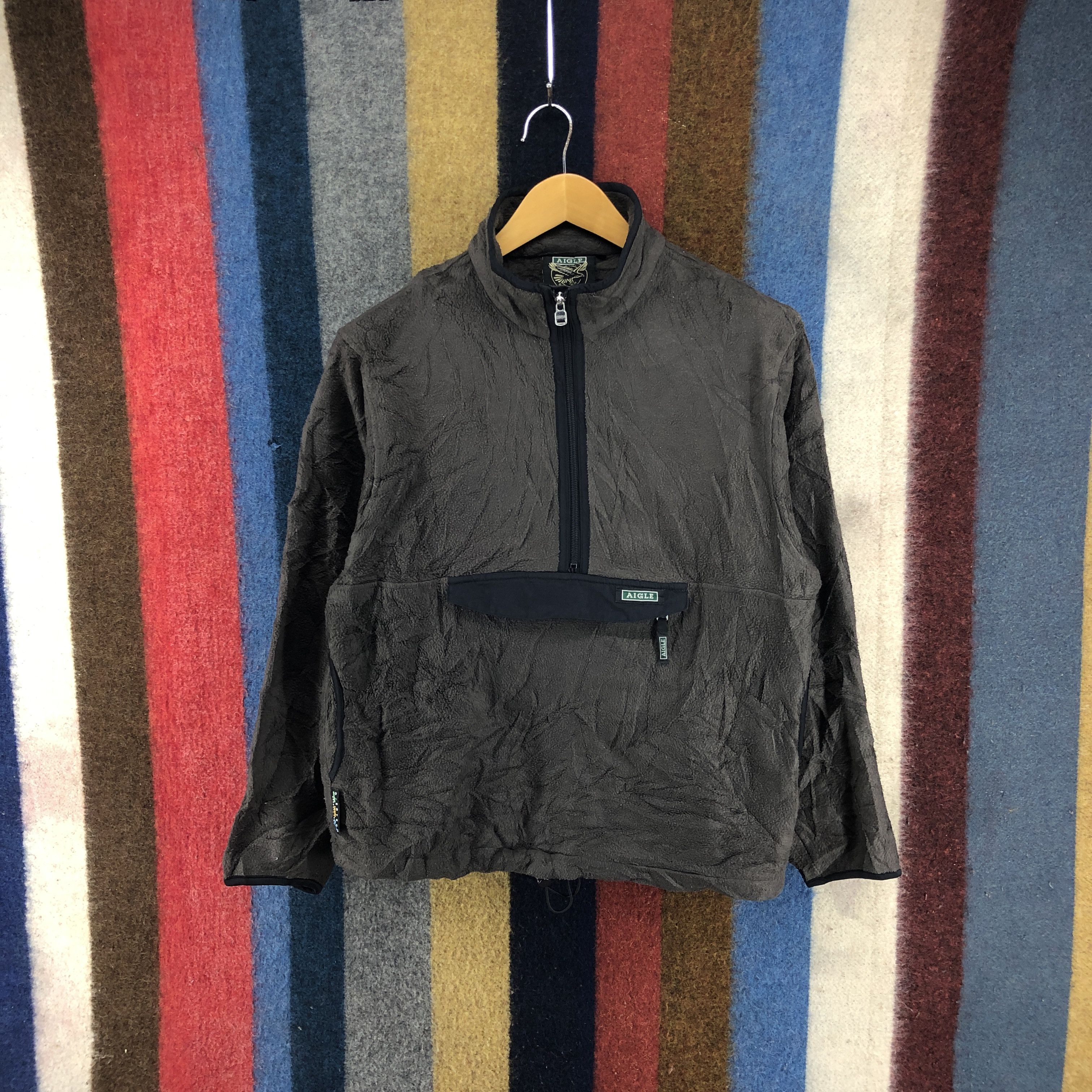Aigle AIGLE DEPUIS 1853 Fleece Anorak #024/B Size US M / EU 48-50 / 2 - 1 Thumbnail