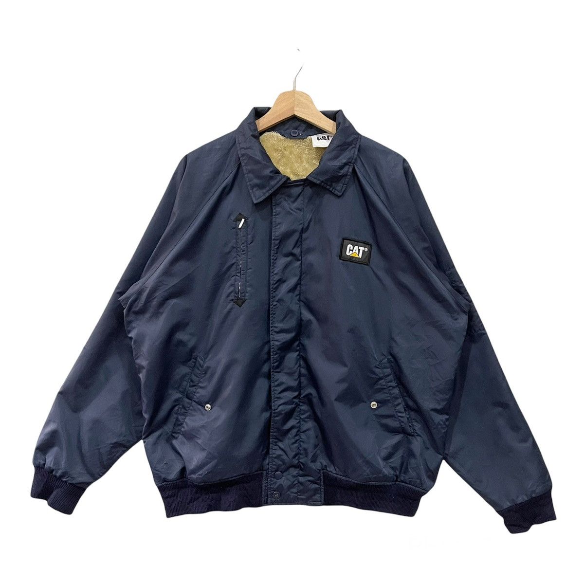 Caterpillar × Vintage Vintage 90s Caterpillar Bomber Jacket Size US XL / EU 56 / 4 - 1 Thumbnail