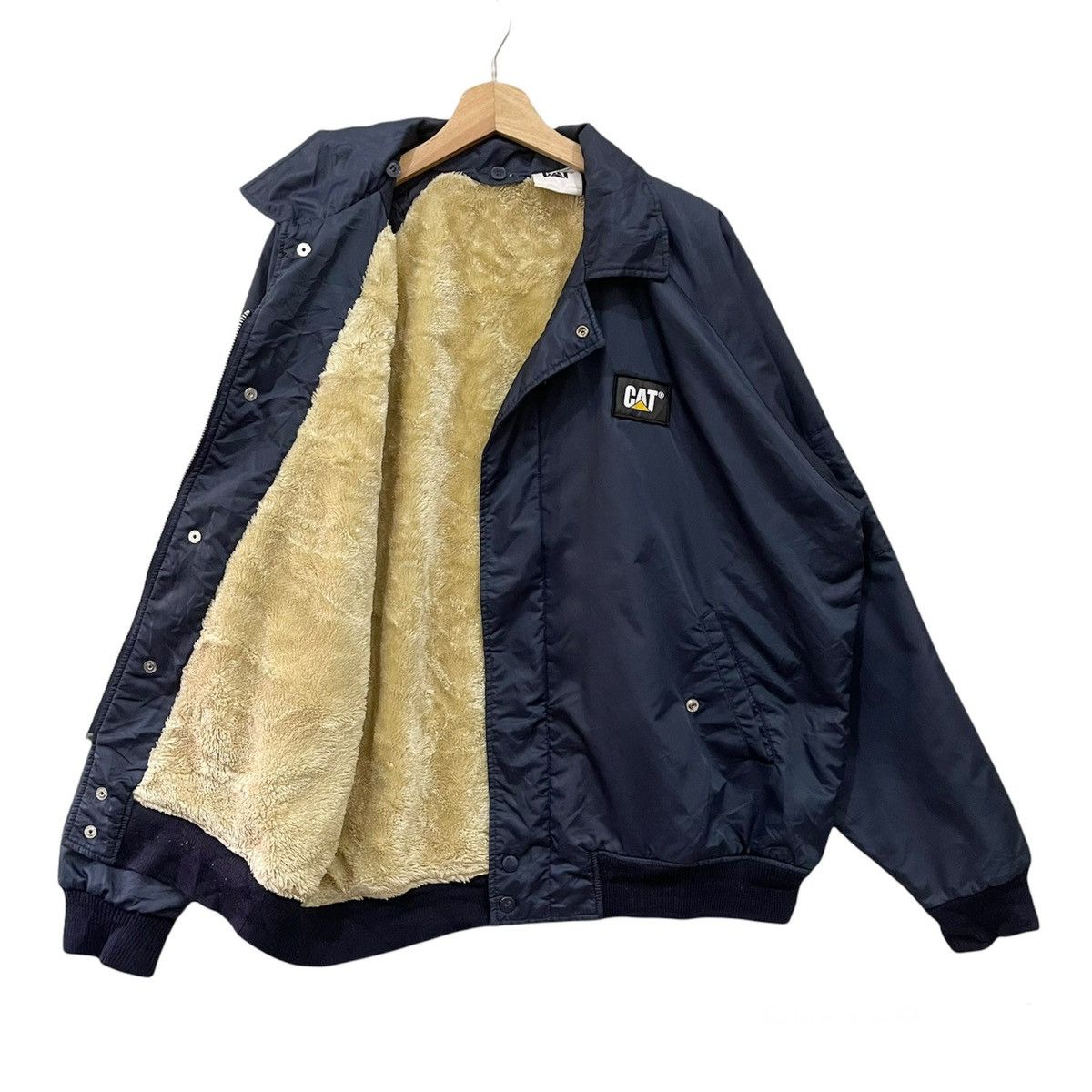 Caterpillar × Vintage Vintage 90s Caterpillar Bomber Jacket Size US XL / EU 56 / 4 - 6 Thumbnail