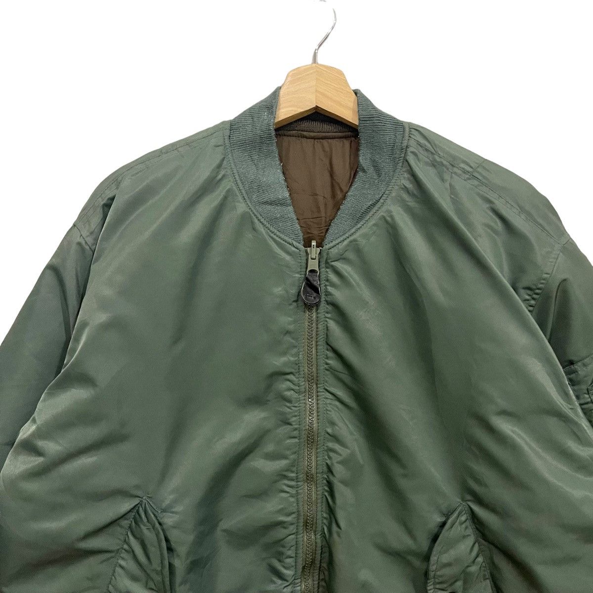 Vintage Vintage Creeks Reversible Military Bomber Flight Jacket Size US M / EU 48-50 / 2 - 4 Thumbnail
