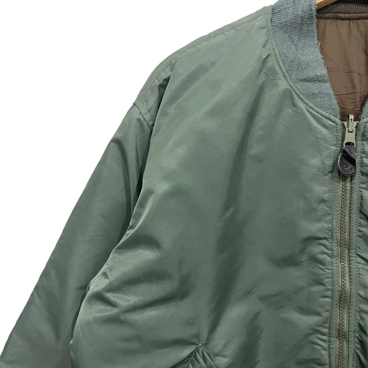 Vintage Vintage Creeks Reversible Military Bomber Flight Jacket Size US M / EU 48-50 / 2 - 9 Thumbnail