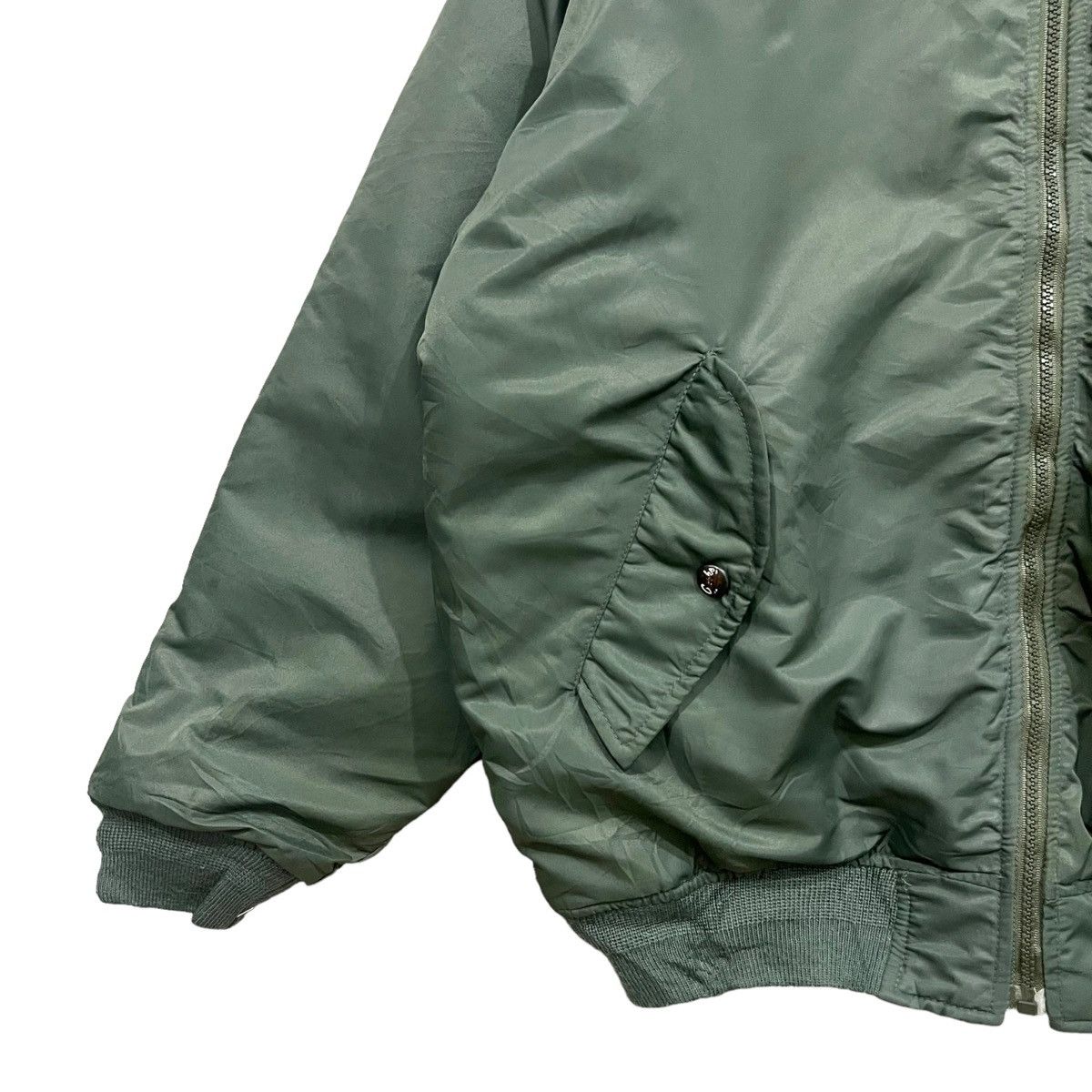 Vintage Vintage Creeks Reversible Military Bomber Flight Jacket Size US M / EU 48-50 / 2 - 7 Thumbnail