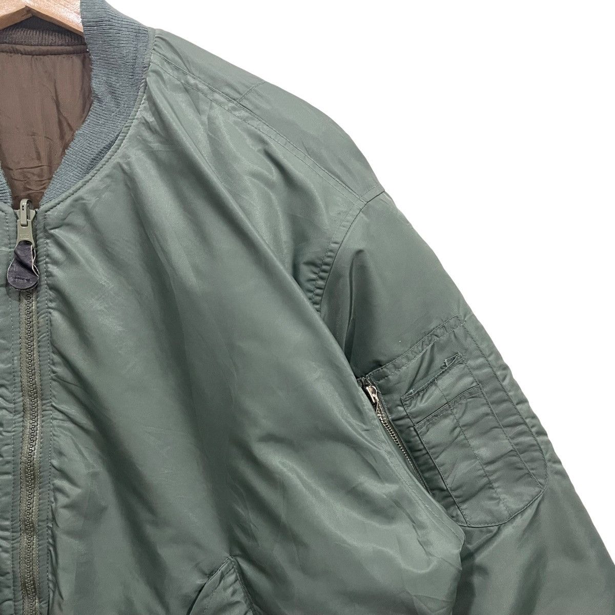 Vintage Vintage Creeks Reversible Military Bomber Flight Jacket Size US M / EU 48-50 / 2 - 8 Thumbnail