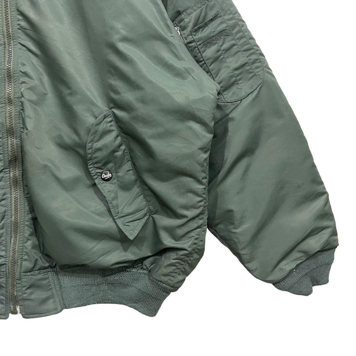 Vintage Vintage Creeks Reversible Military Bomber Flight Jacket Size US M / EU 48-50 / 2 - 6 Thumbnail