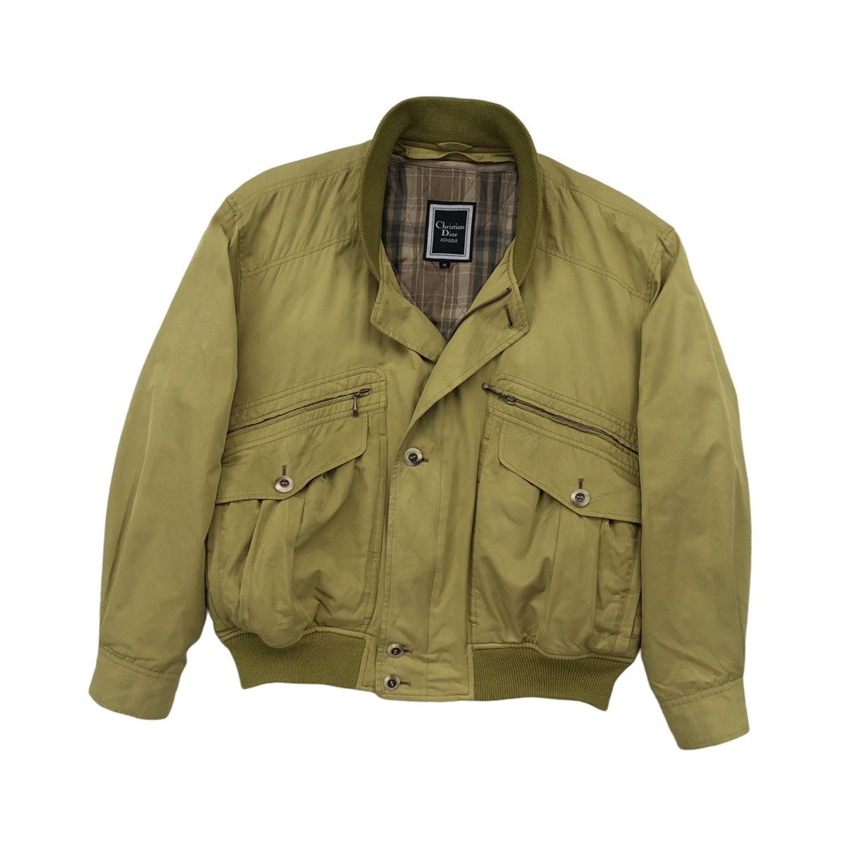 Christian Dior Monsieur 🔥Vintage Christian Dior Monsieur Cargo Bomber Jacket Size US M / EU 48-50 / 2 - 4 Thumbnail