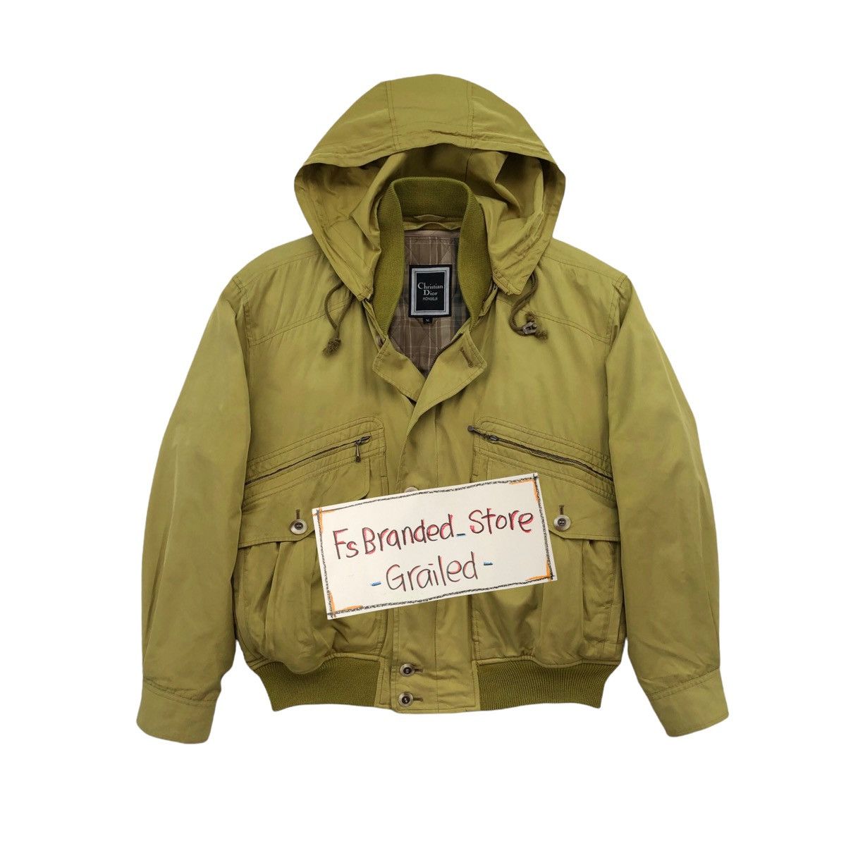 Christian Dior Monsieur 🔥Vintage Christian Dior Monsieur Cargo Bomber Jacket Size US M / EU 48-50 / 2 - 2 Thumbnail
