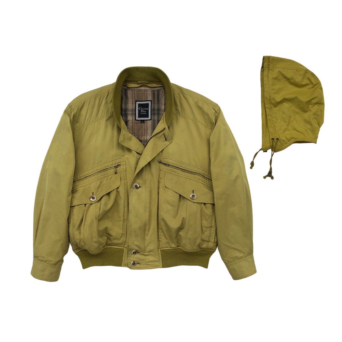 Christian Dior Monsieur 🔥Vintage Christian Dior Monsieur Cargo Bomber Jacket Size US M / EU 48-50 / 2 - 5 Thumbnail