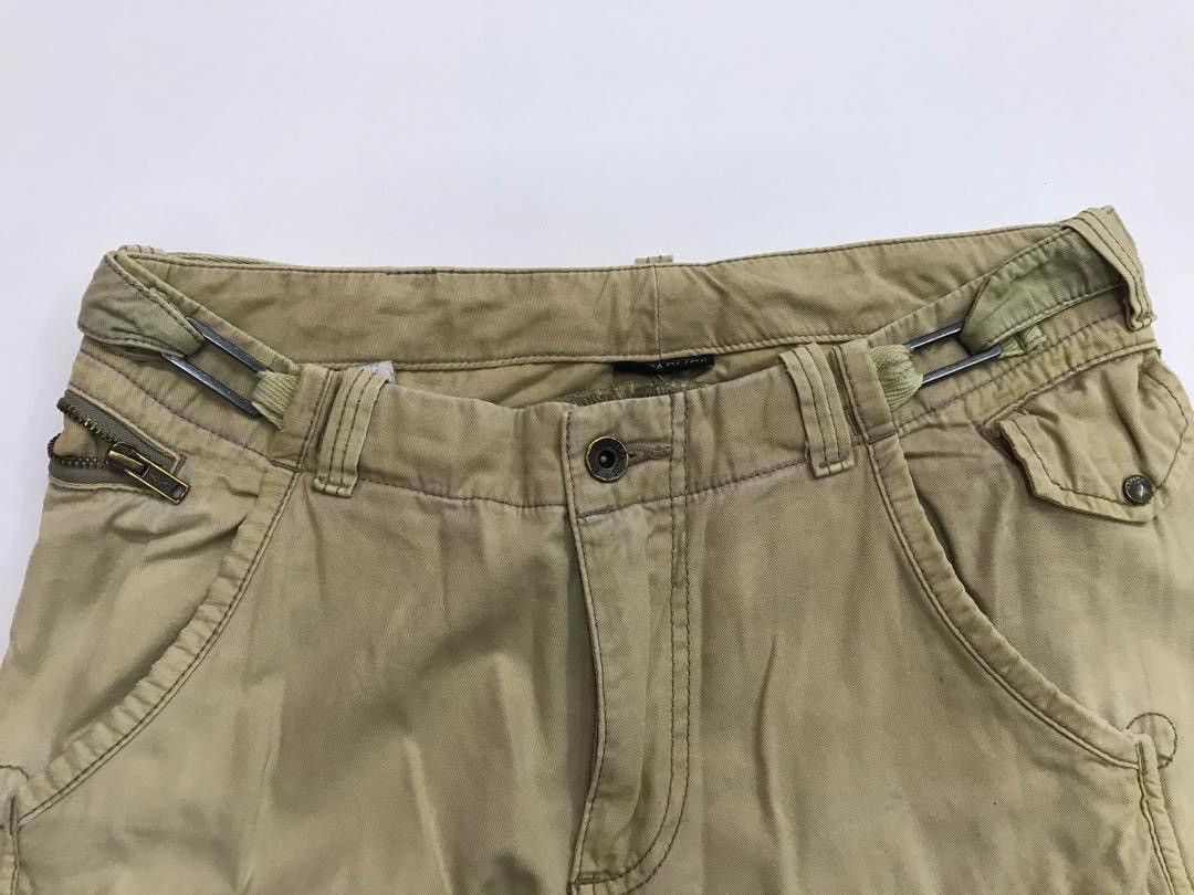 Japanese Brand × Napapijri Distressed NAPAPIJRI cargo/tactical/mutipocket/outdoor Size US 31 - 3 Thumbnail