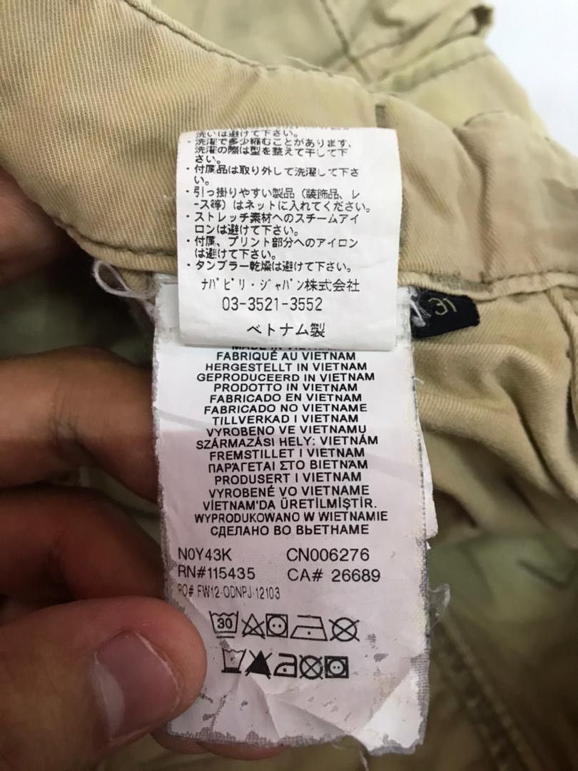 Japanese Brand × Napapijri Distressed NAPAPIJRI cargo/tactical/mutipocket/outdoor Size US 31 - 12 Thumbnail