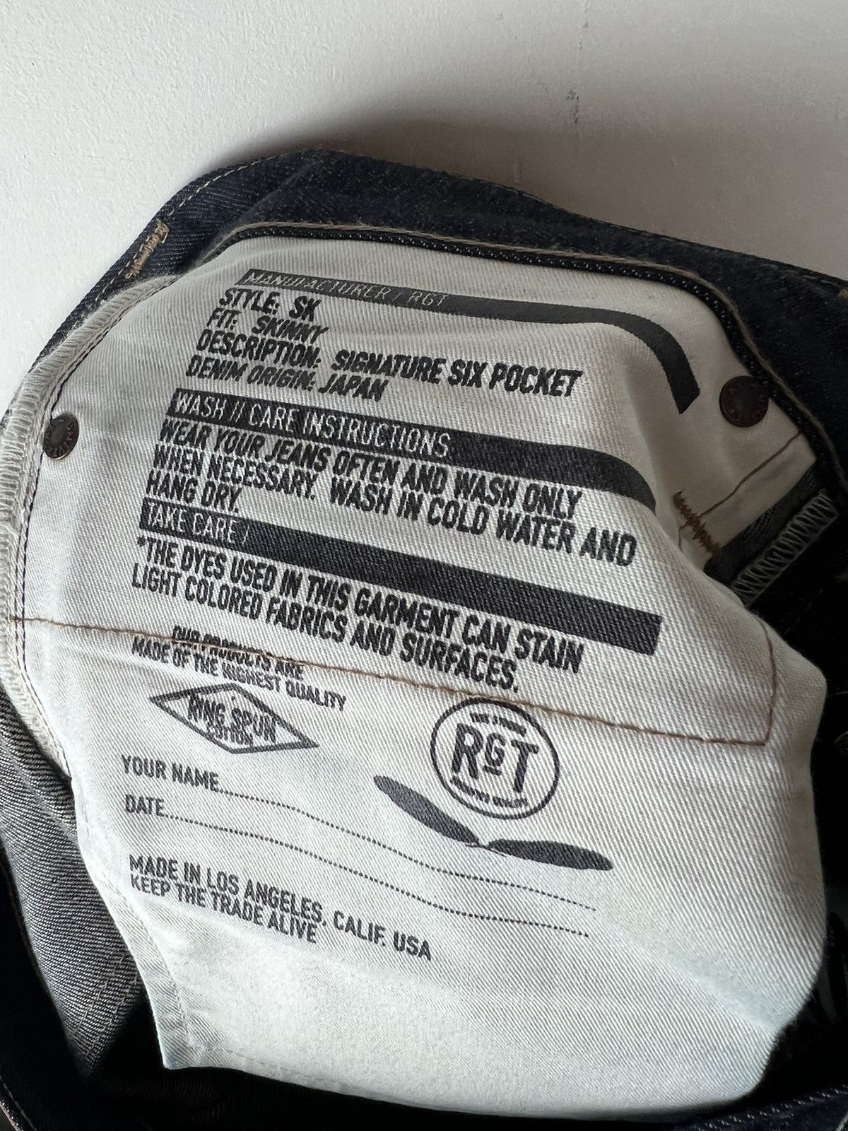 Rogue Territory Rogue territory skinny six pocket denim Size US 30 / EU 46 - 5 Thumbnail