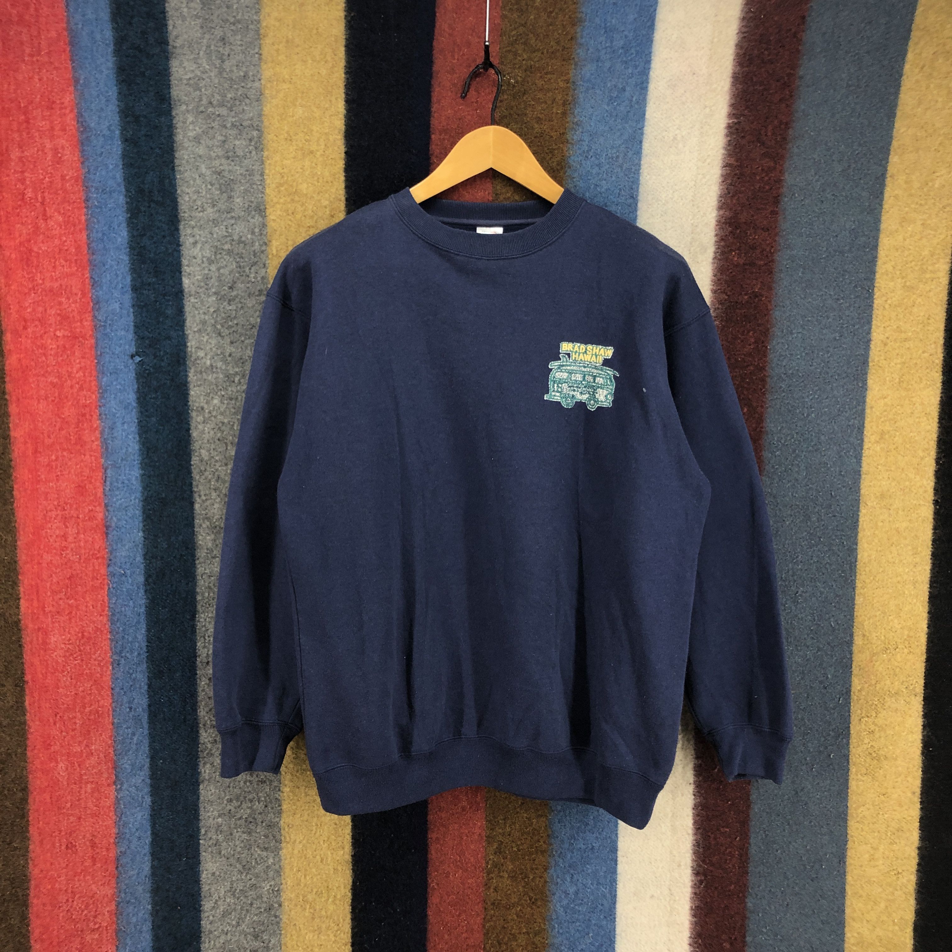 Other BRADSHAW HAWAII SURFWEAR Crew Neck Sweatshirt #0594/Z Size US M / EU 48-50 / 2 - 3 Thumbnail