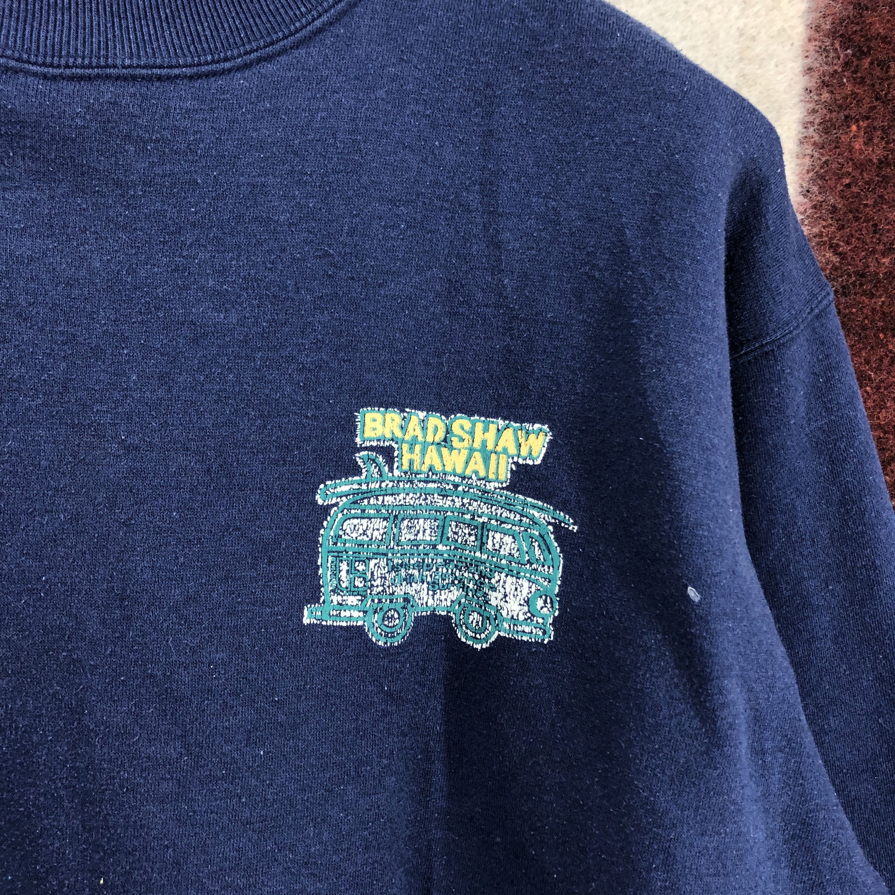 Other BRADSHAW HAWAII SURFWEAR Crew Neck Sweatshirt #0594/Z Size US M / EU 48-50 / 2 - 4 Thumbnail