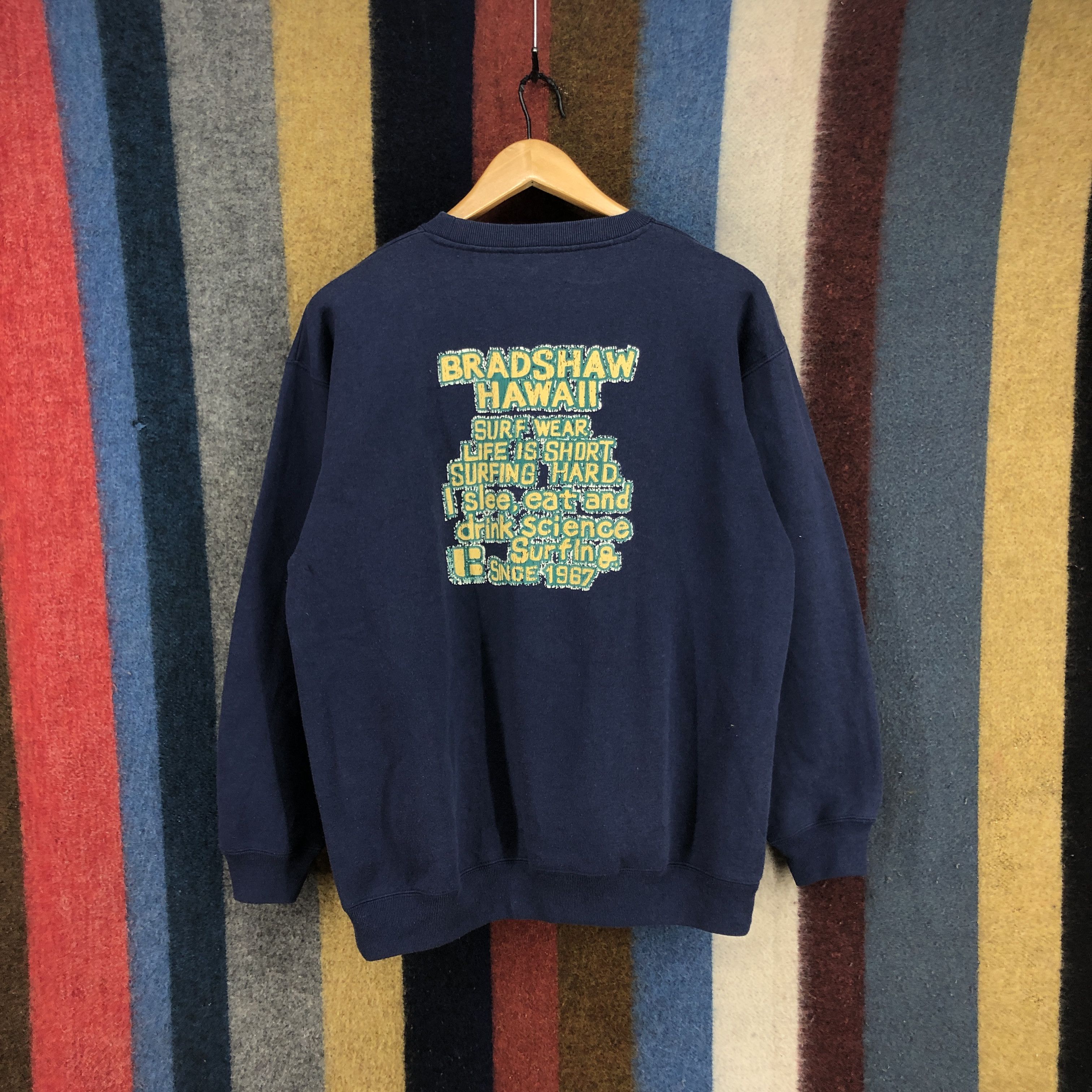 Other BRADSHAW HAWAII SURFWEAR Crew Neck Sweatshirt #0594/Z Size US M / EU 48-50 / 2 - 1 Thumbnail