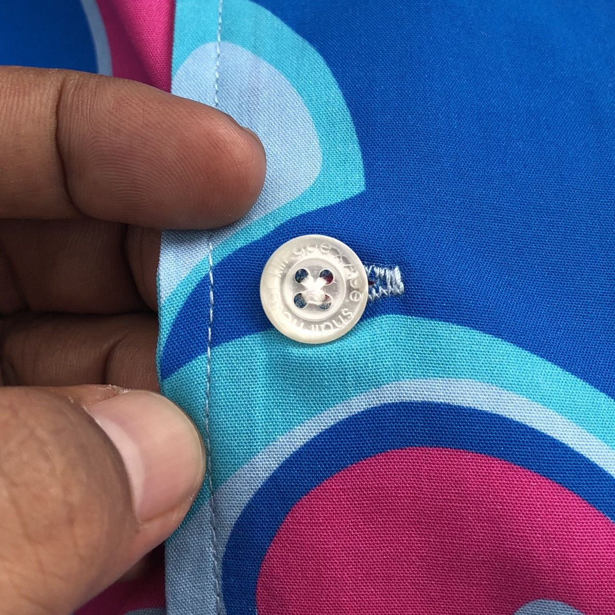 Bape MARBLE CAMO OPEN COLLAR S/S SHIRT Size US S / EU 44-46 / 1 - 13 Thumbnail