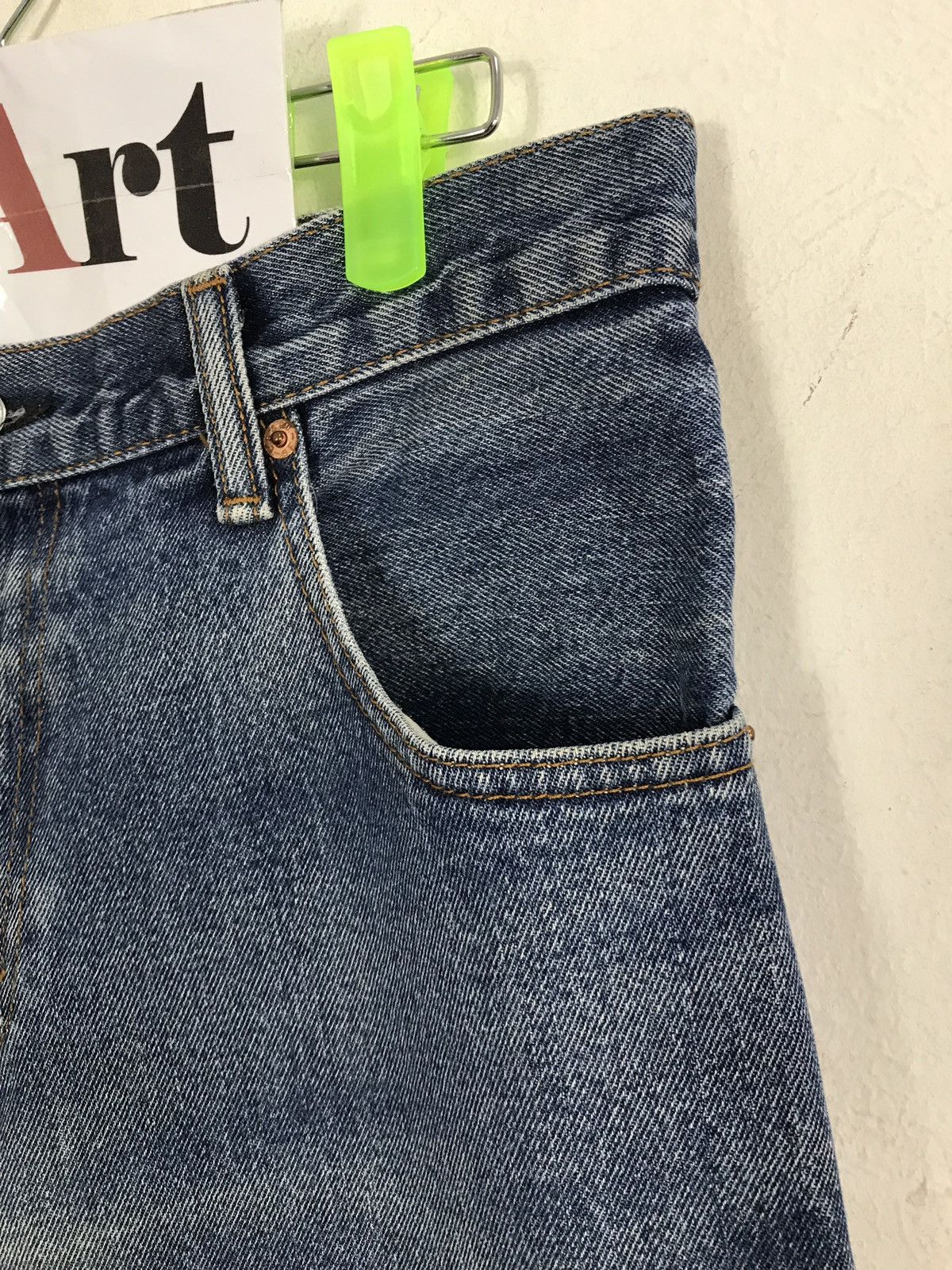 Levi's Vintage Clothing Levis 517 Distressed Denim Jeans Pant beauty fade Size US 33 - 5 Thumbnail