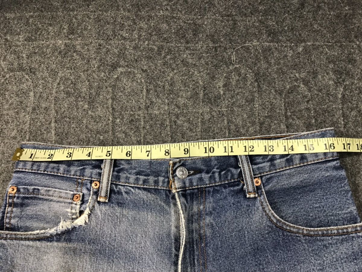 Levi's Vintage Clothing Levis 517 Distressed Denim Jeans Pant beauty fade Size US 33 - 19 Thumbnail