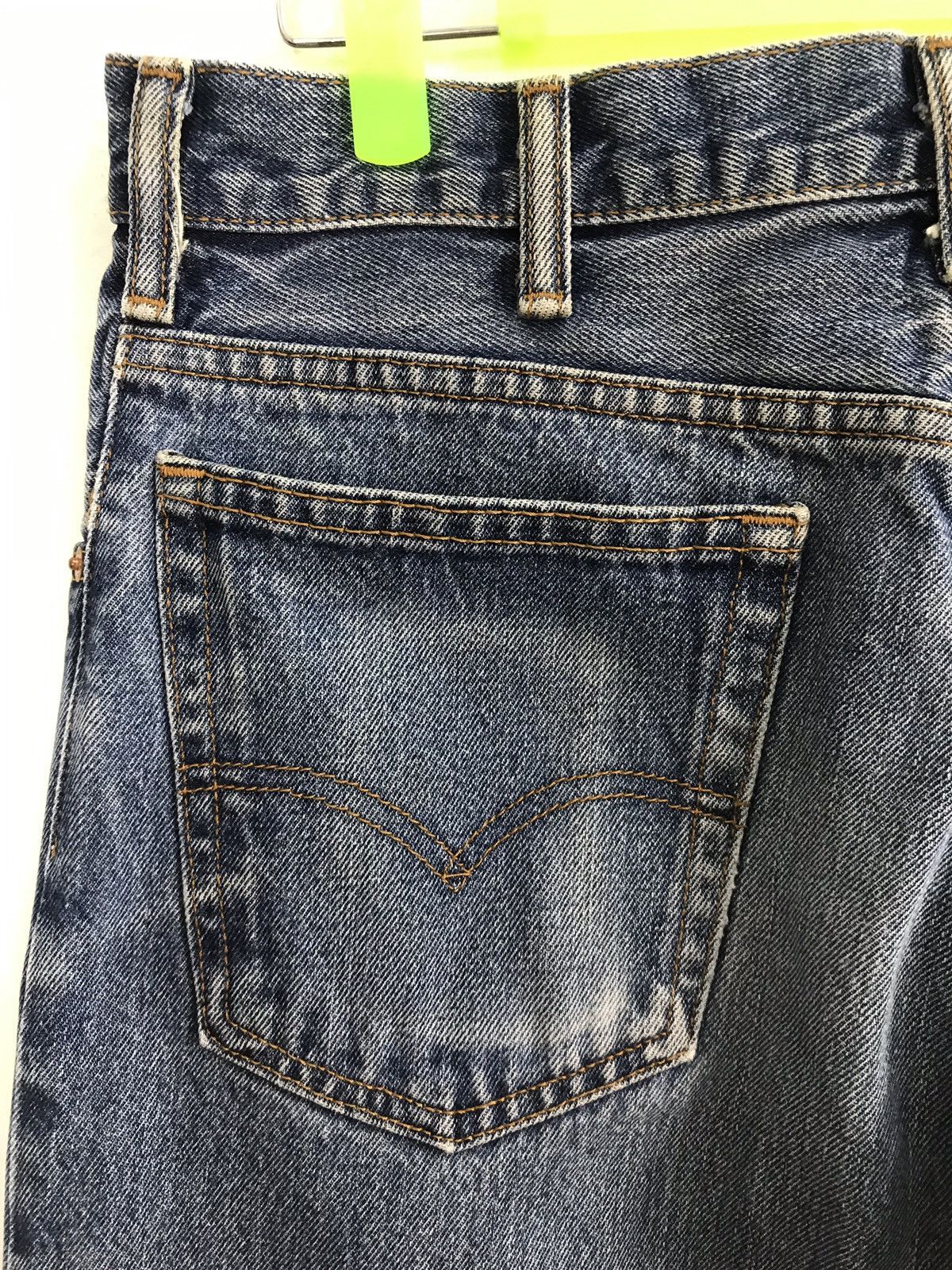 Levi's Vintage Clothing Levis 517 Distressed Denim Jeans Pant beauty fade Size US 33 - 12 Thumbnail