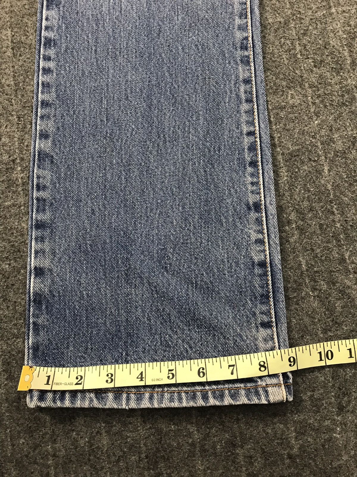 Levi's Vintage Clothing Levis 517 Distressed Denim Jeans Pant beauty fade Size US 33 - 25 Thumbnail