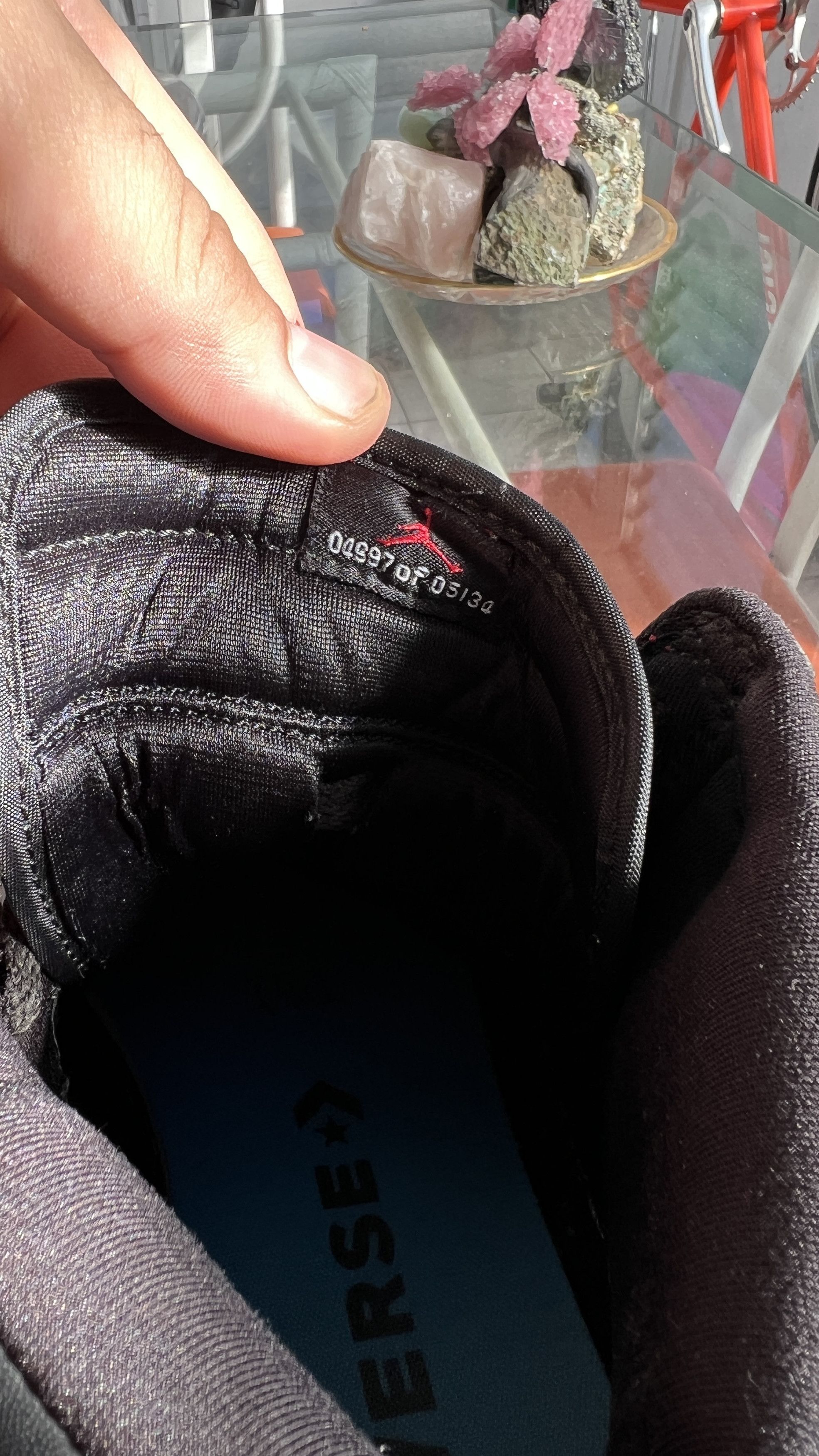 Jordan Brand 2001 Jordan 1 high Retro 'Bred' Size 12 ( + Foxtrot Laces ) Size US 12 / EU 45 - 10 Thumbnail