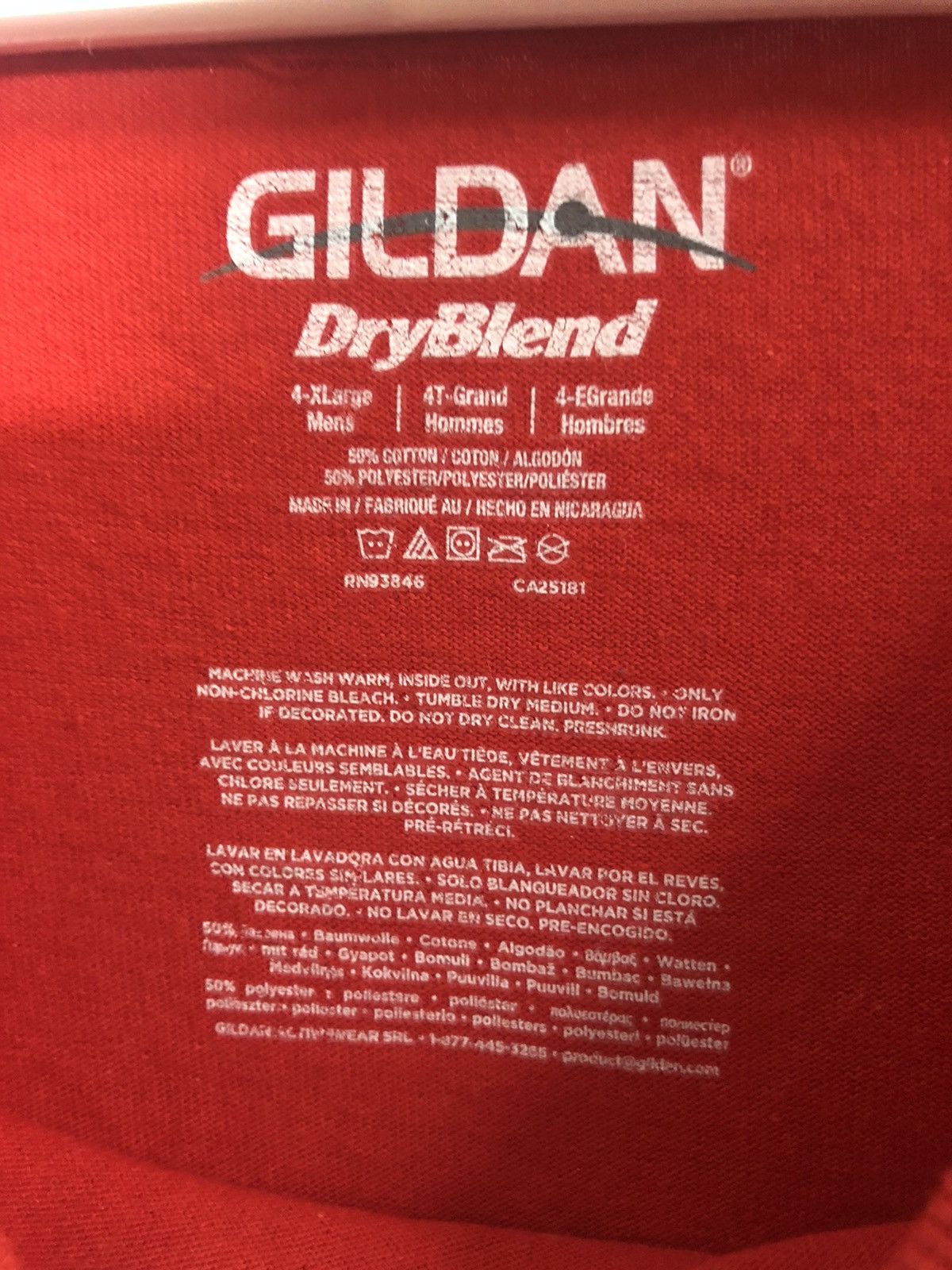 Band Tees × Grateful Dead Oversize tees Grateful Dead Big logo size 4XL Size US XXL / EU 58 / 5 - 3 Thumbnail