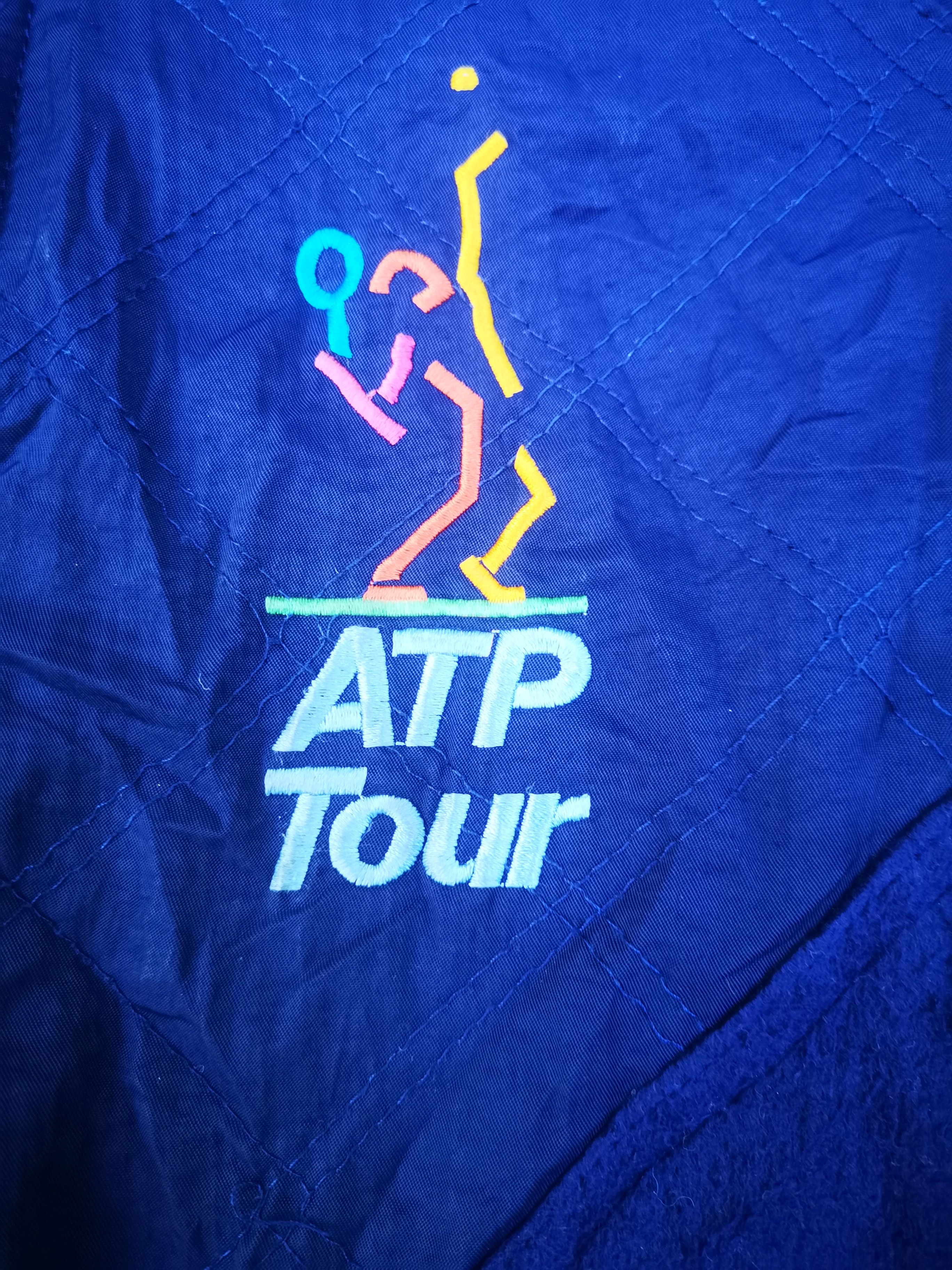 Adidas × Vintage Vintage Adidas Jacket ATP Tour Size US M / EU 48-50 / 2 - 10 Thumbnail
