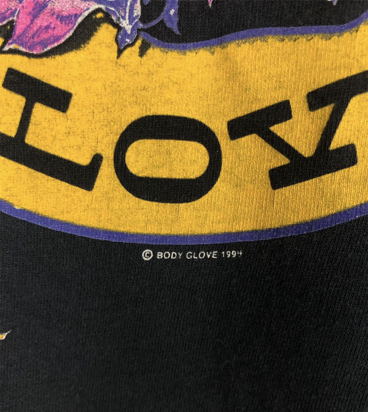 Body Glove × Vintage Vintage 90s Body Glove Big Logo Skateboard T-Shirt Size US M / EU 48-50 / 2 - 3 Thumbnail
