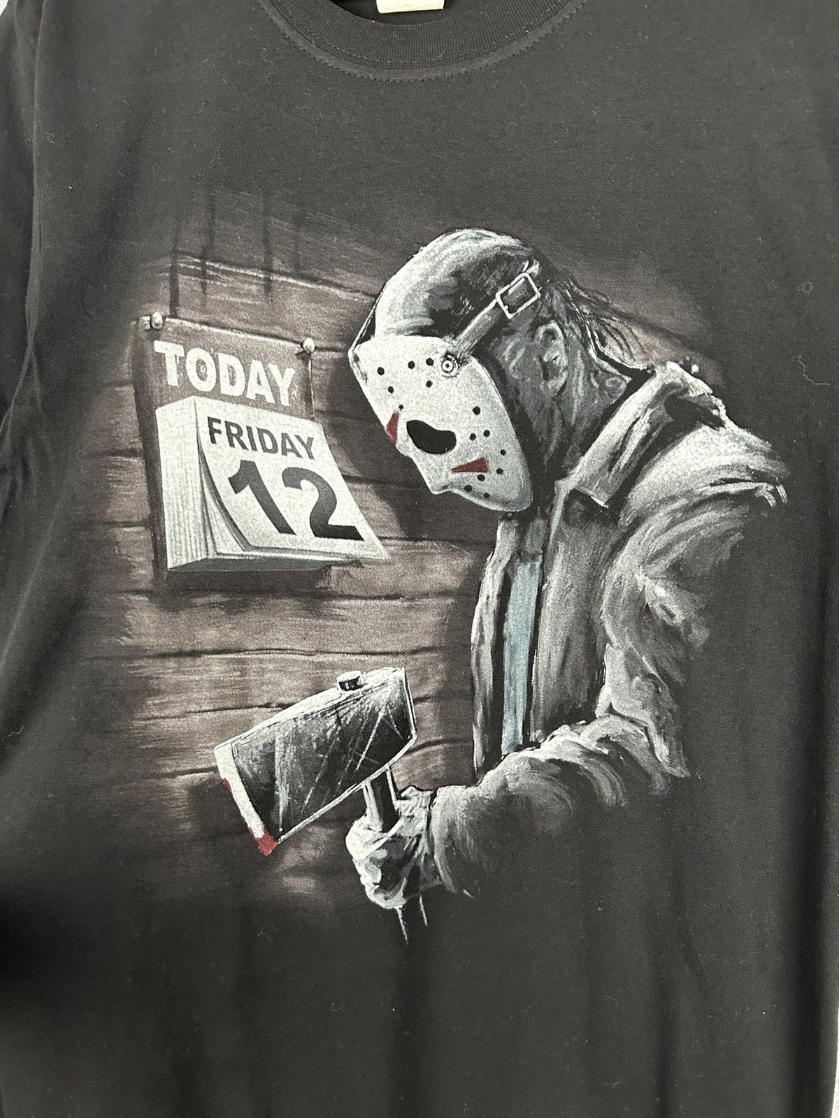 Vintage Friday The 13th Movie Horror Graphic Tee Size US M / EU 48-50 / 2 - 3 Thumbnail