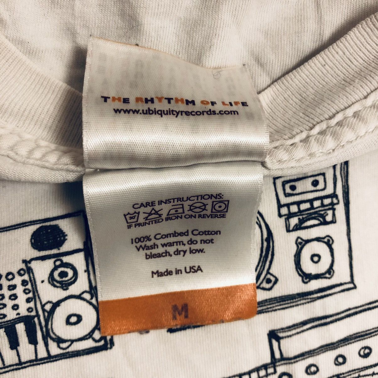 Band Tees × MF Doom × Rap Tees Ubiquity Records T Shirt Size US M / EU 48-50 / 2 - 6 Thumbnail