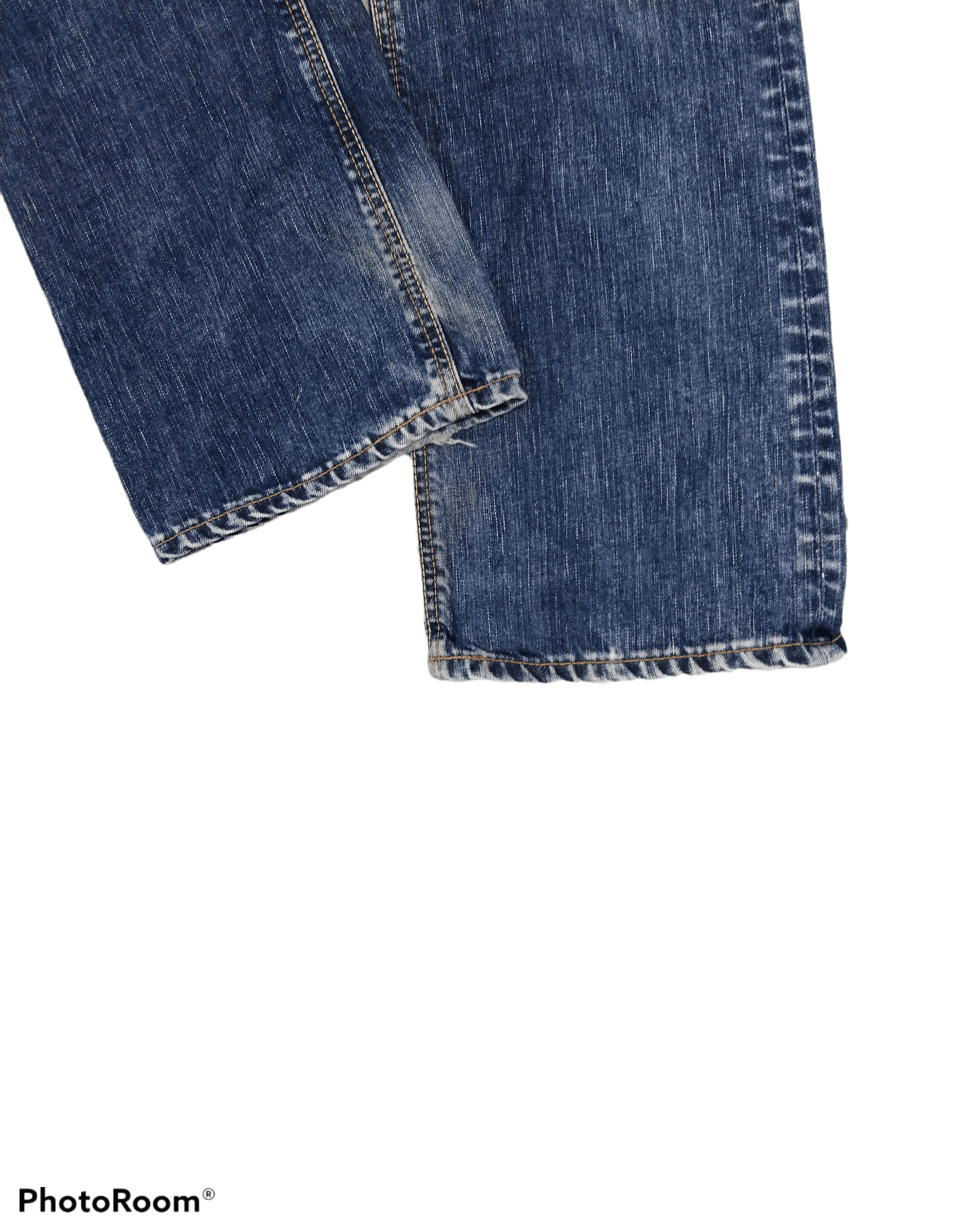 Japanese Brand THRASHED EDWIN MADE IN JAPAN DENIM PANTS Size US 29 - 5 Thumbnail