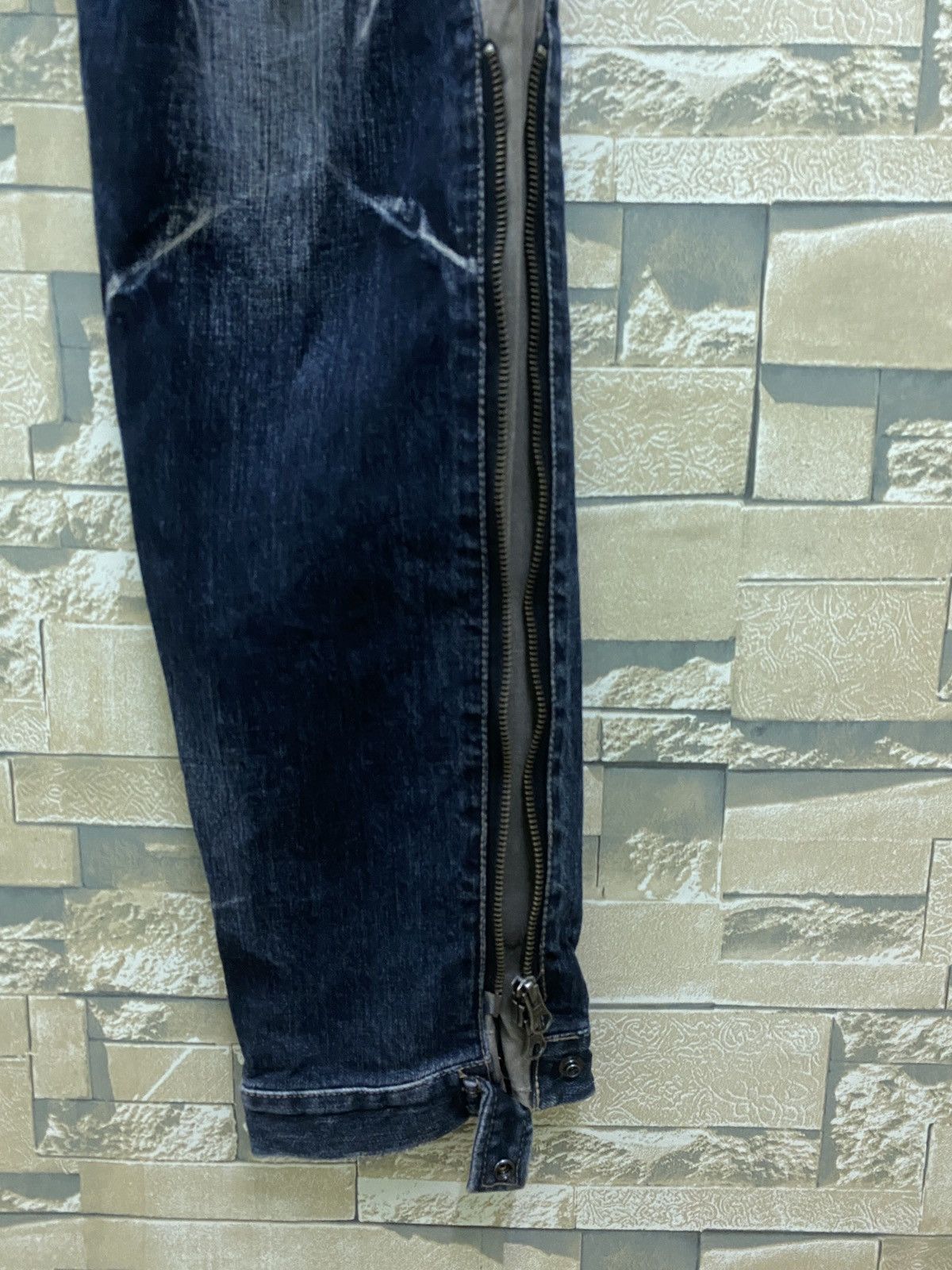 Japanese Brand × PPFM × Vintage Vintage PPFM Multi Zipper Hybrid Bondage Denim Pants Size US 32 / EU 48 - 9 Thumbnail