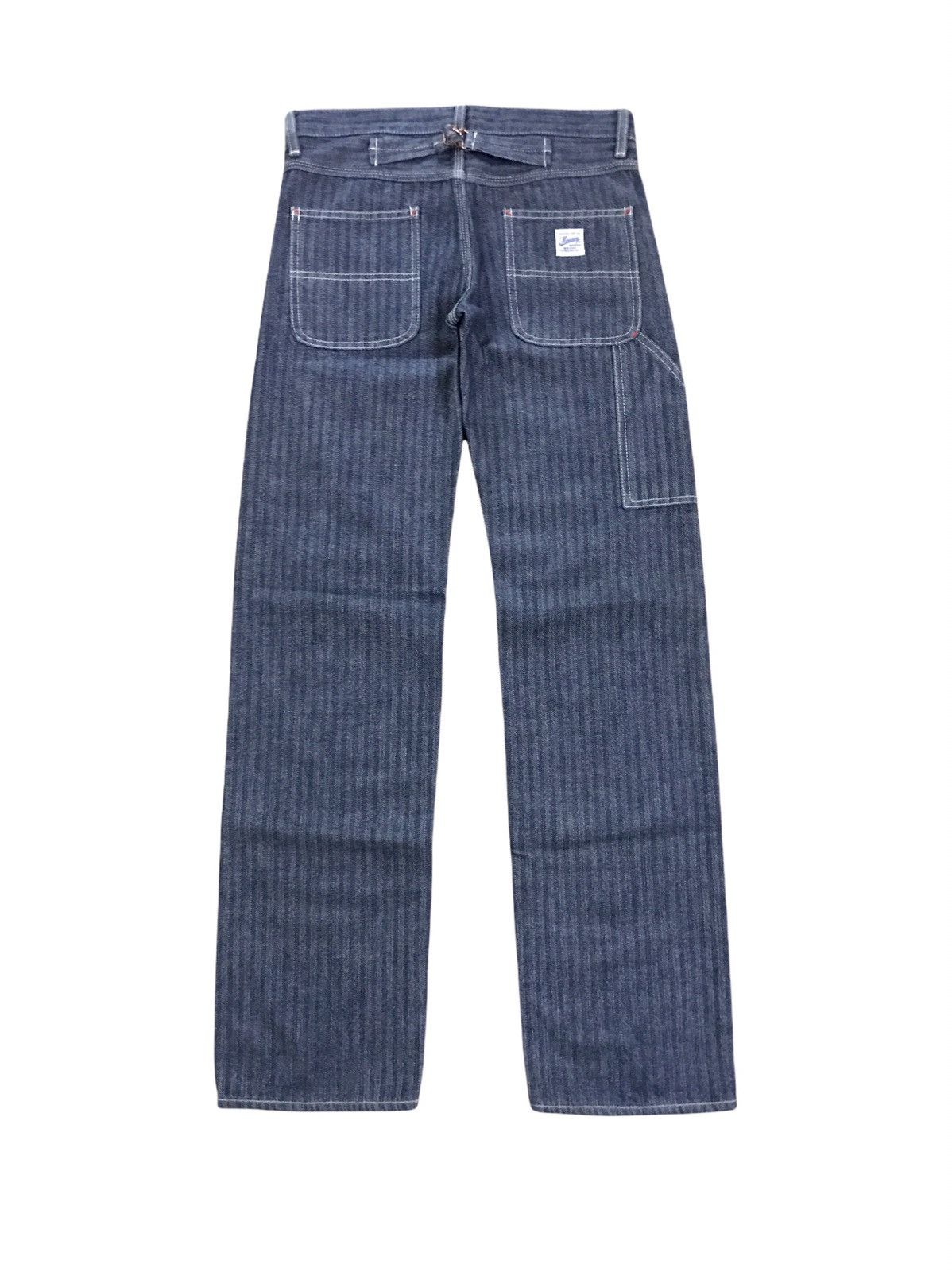 Japanese Brand Japanese Brand Moussy Herringbone Workwear Buckle Belt Pant Size US 28 / EU 44 - 1 Thumbnail