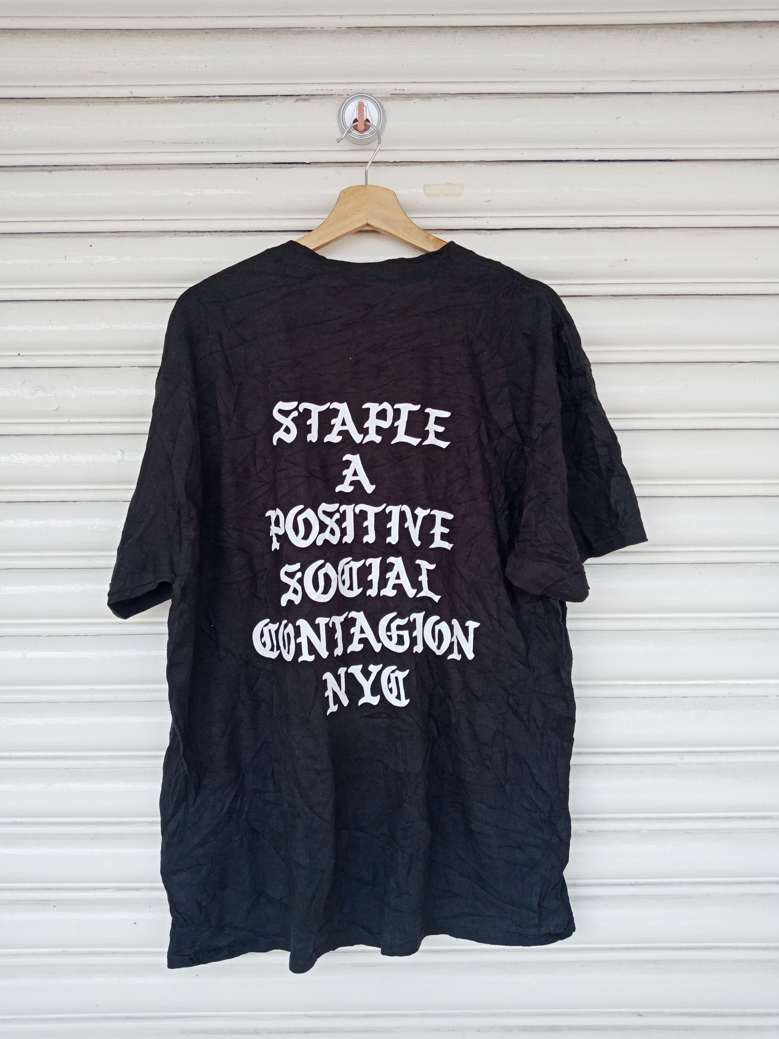 Staple Staple Chrome Hearts Font A Positive Social Cantagion | Grailed