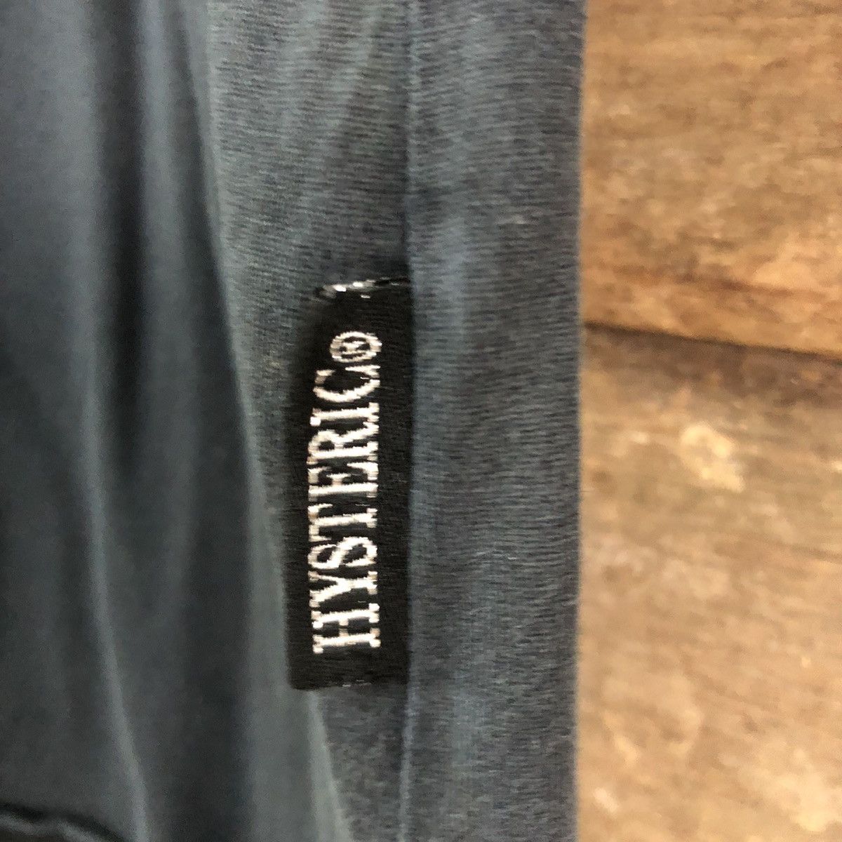 Hysteric Glamour DLL Hystric Glamour teddy fuck Black Short Sleeve #c1193DL Size S / US 4 / IT 40 - 6 Thumbnail