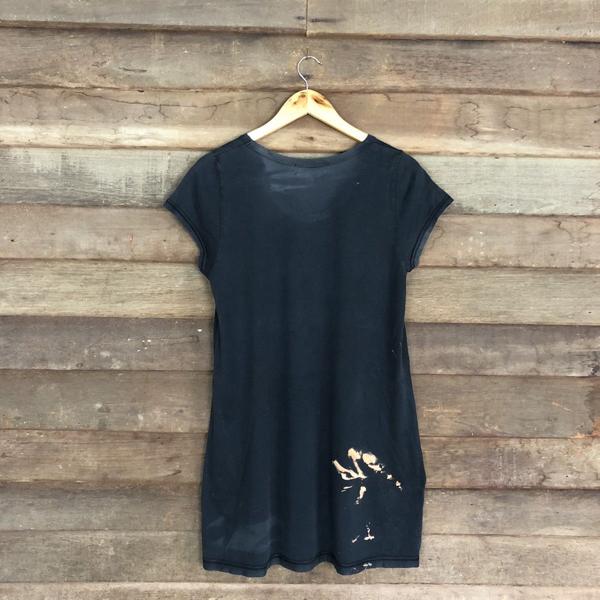 Hysteric Glamour DLL Hystric Glamour teddy fuck Black Short Sleeve #c1193DL Size S / US 4 / IT 40 - 9 Thumbnail