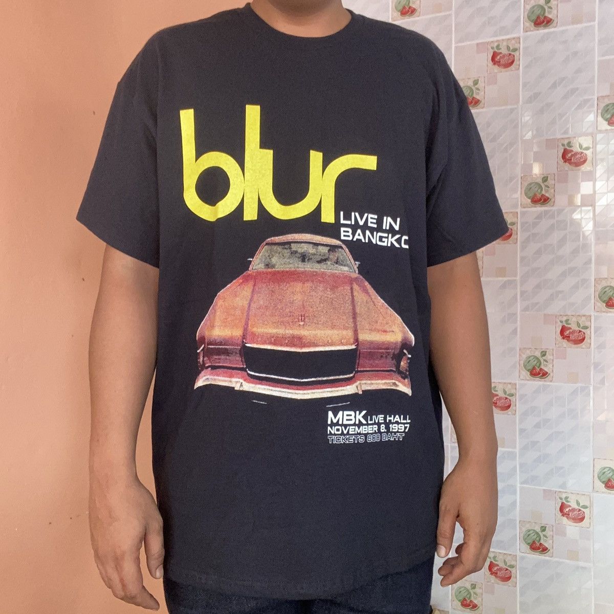 Band Tees Blur Live in Bangkok Bootleg Tee Reprint Size US XL / EU 56 / 4 - 1 Thumbnail