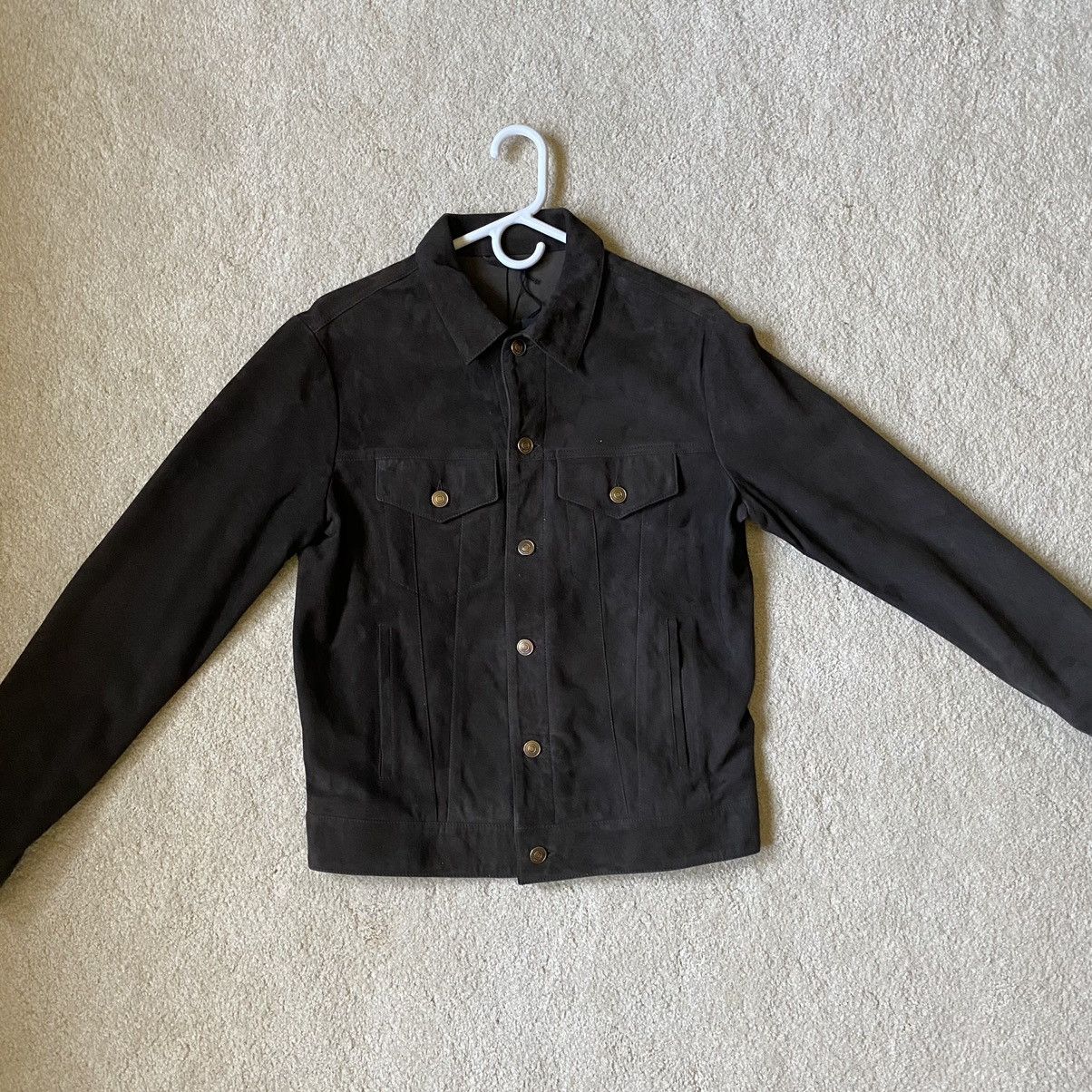 Alanui Knit insert western suede leather jacket Size US M / EU 48-50 / 2 - 1 Thumbnail