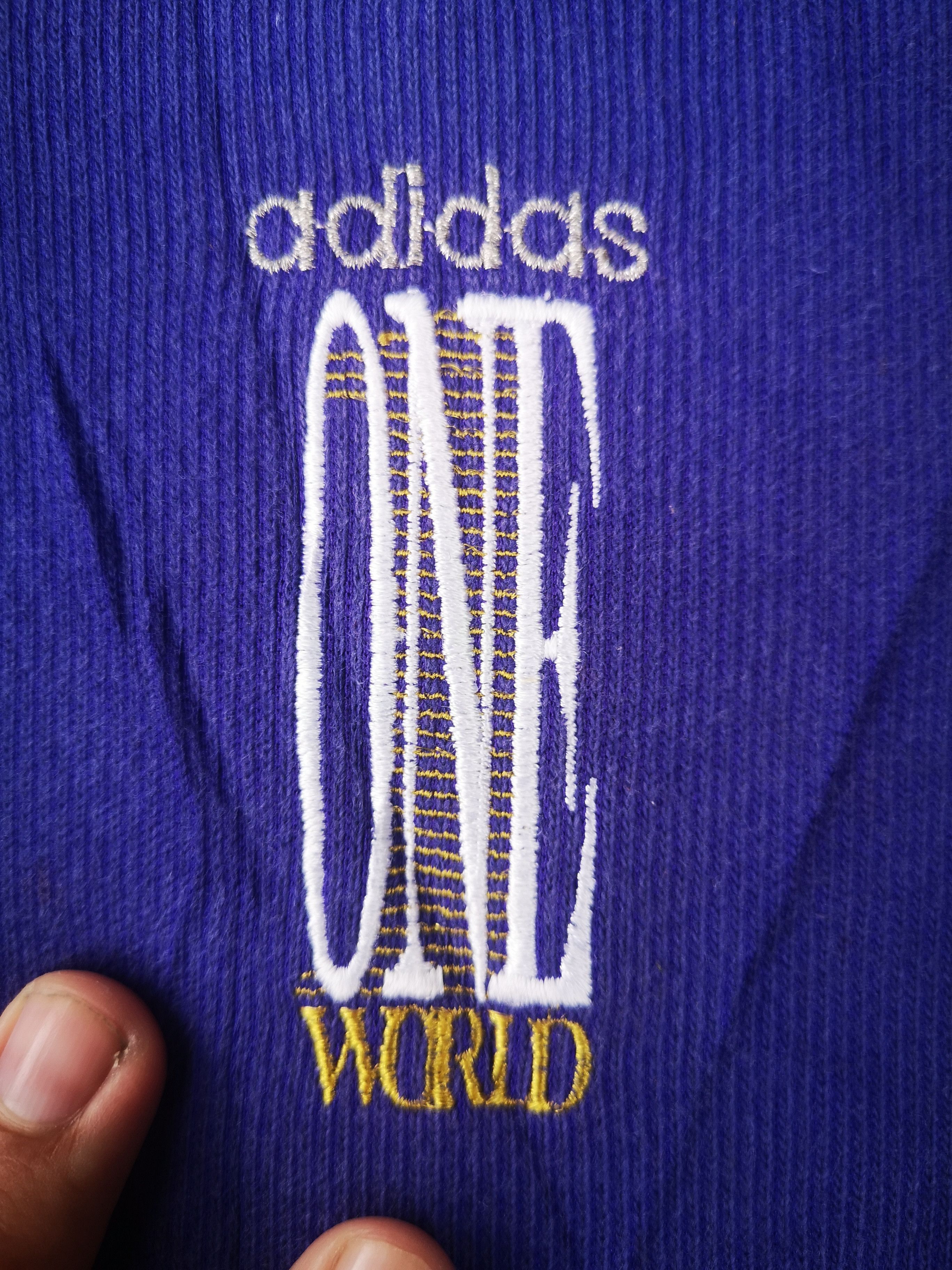 Adidas Vintage Crewneck Adidas One World Size US L / EU 52-54 / 3 - 5 Thumbnail